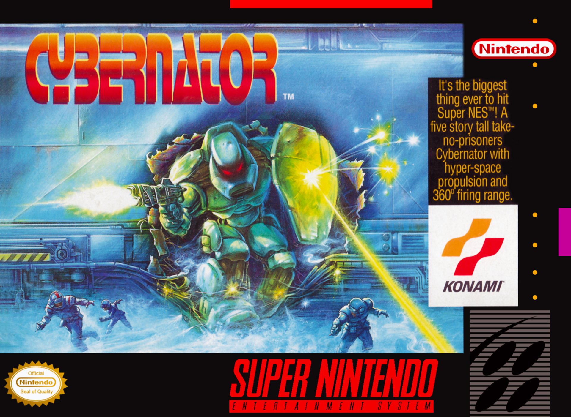 video game Cybernator Image