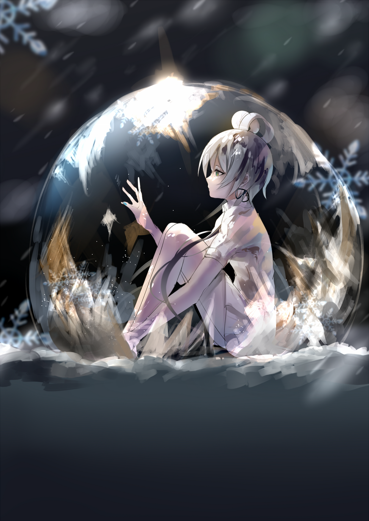  Luo Tianyi stuck in a bubble