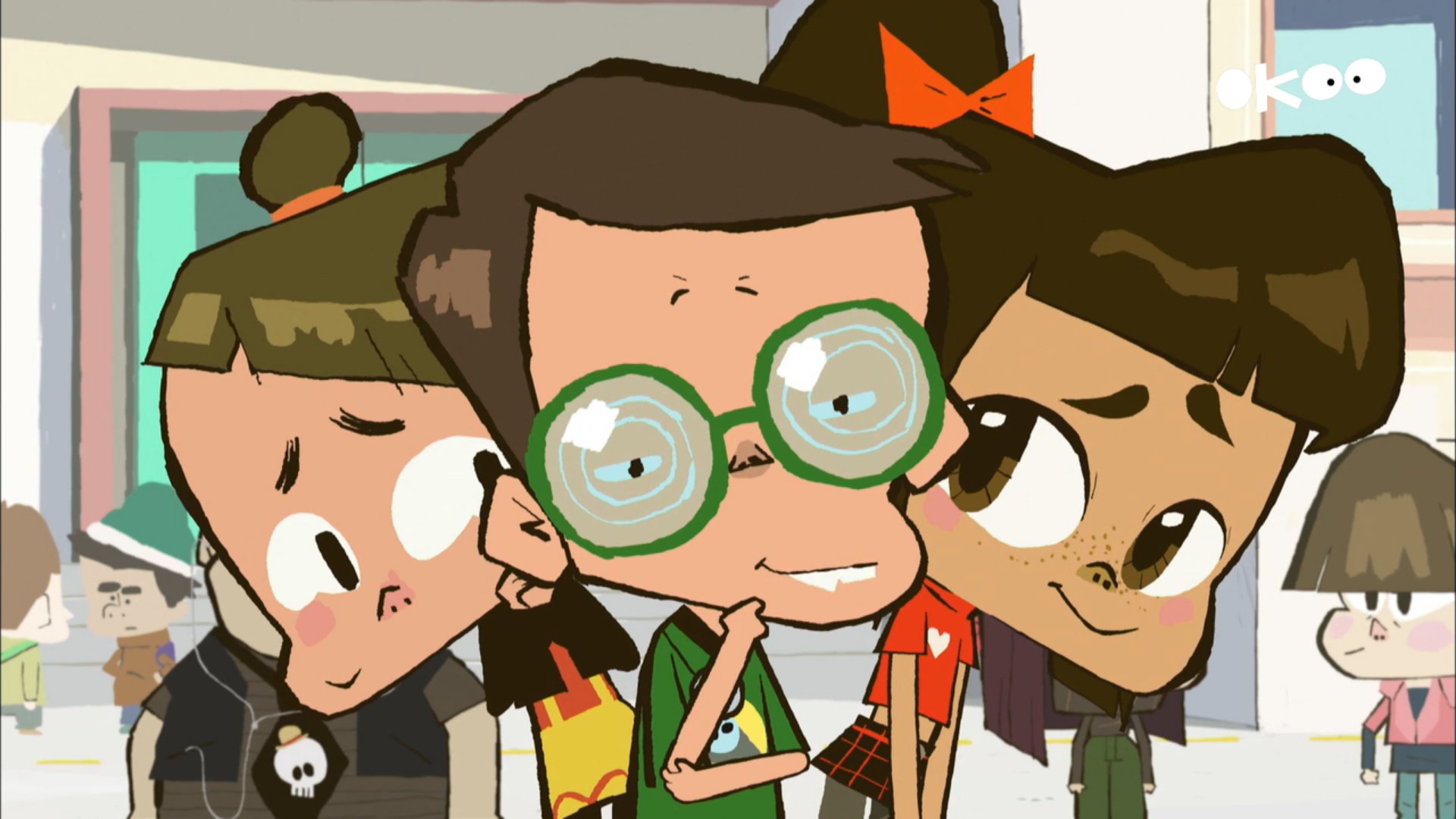 Laura (Boyster) Maddie (Boyster) Alicia (Boyster) Arthur (Boyster) TV Show Boyster (TV Show) Image