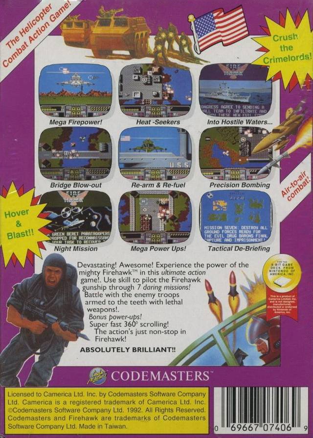 video game FireHawk Image