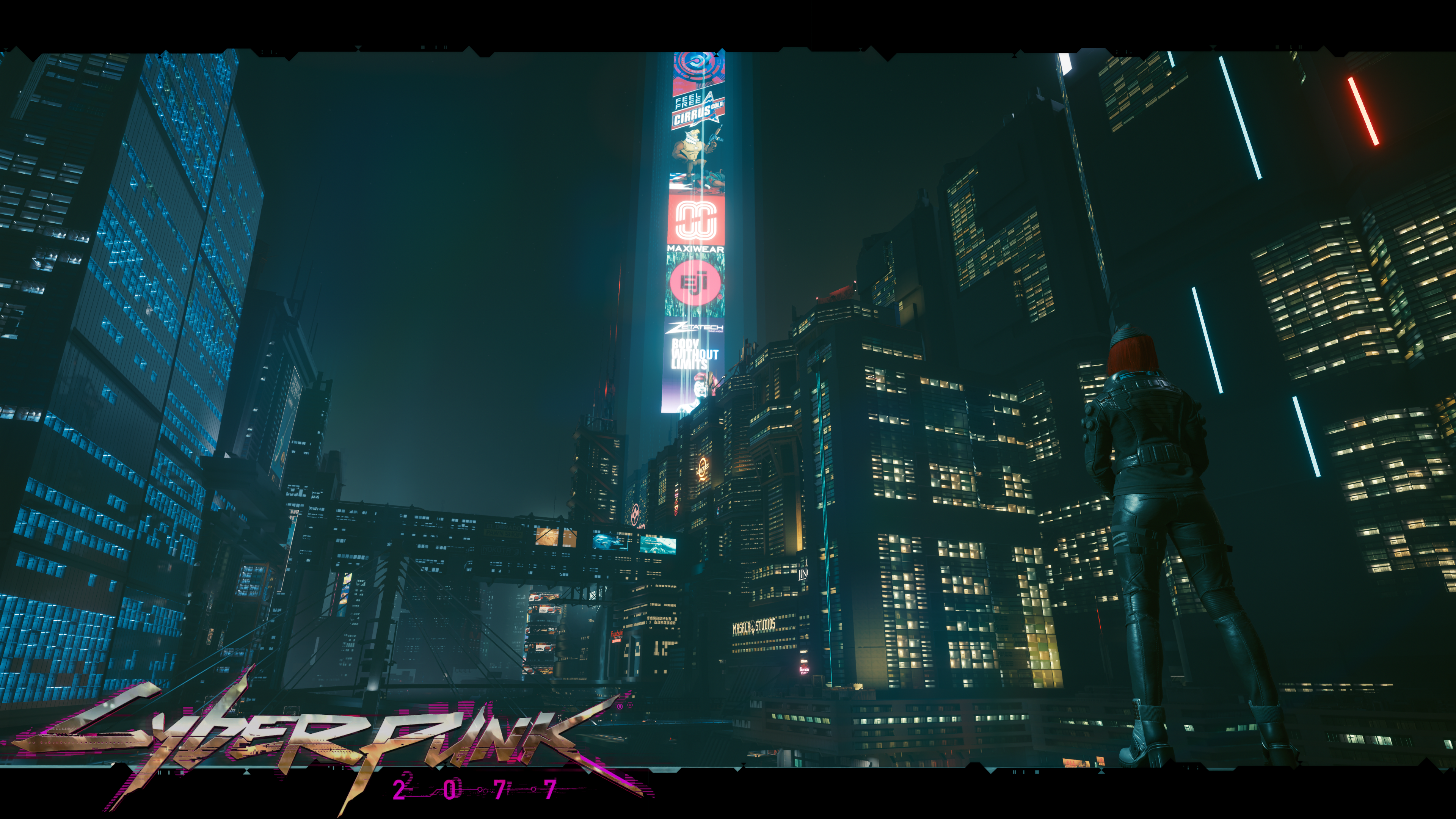 Free Cyberpunk 2077 Night City Wallpaper 4K