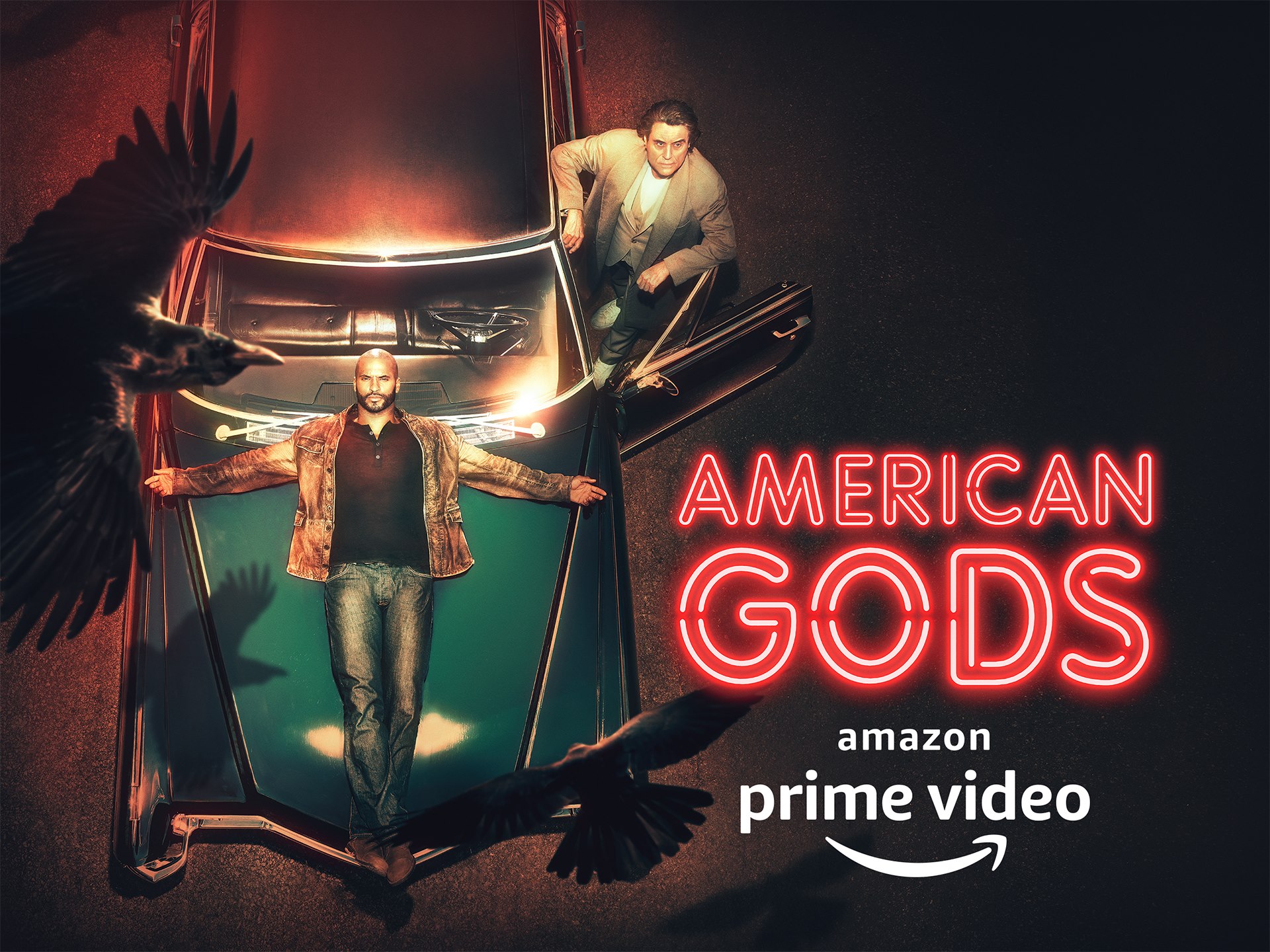 God series. Американские боги (American Gods). Американские боги Постер.