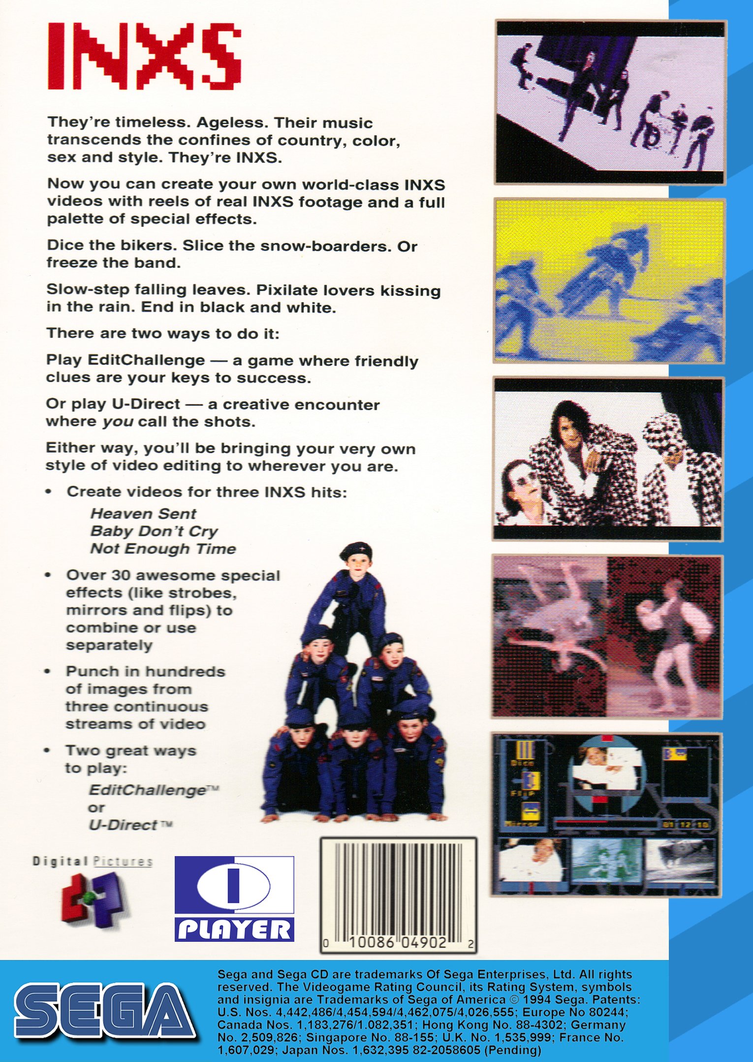 video game INXS: Make My Video Image