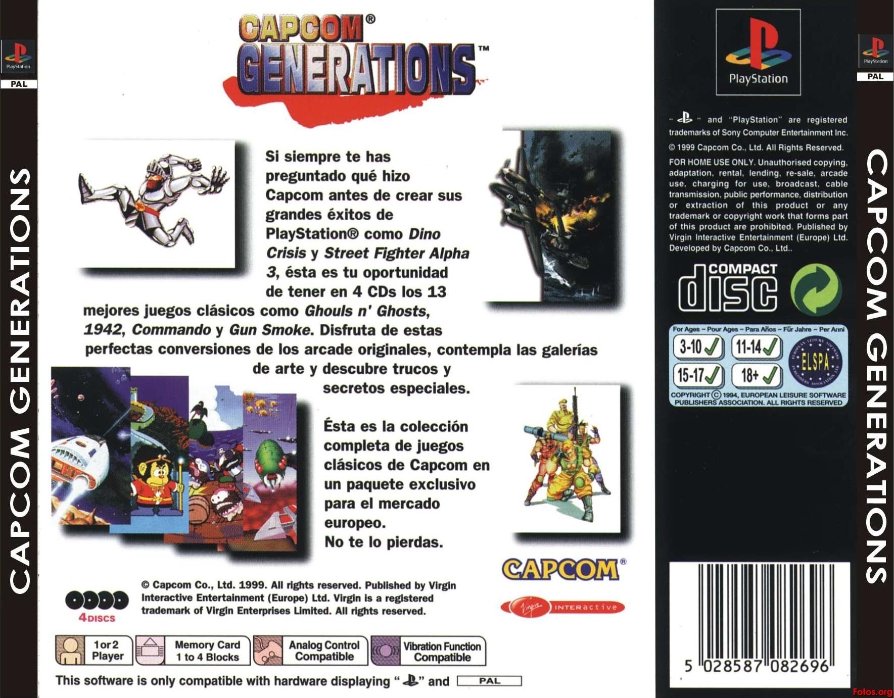 video game Capcom Generations Image