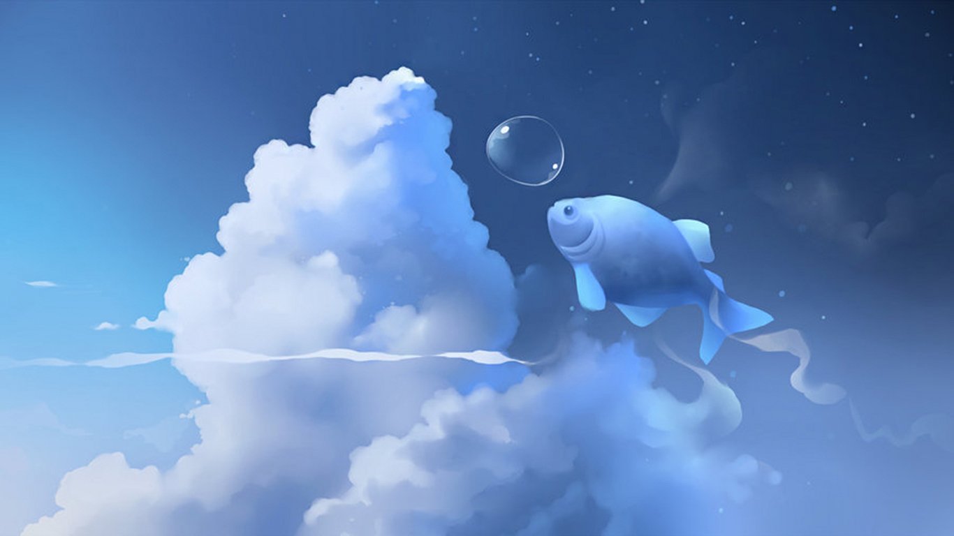 Dreamscape Fish: A Magical Fantasy Creature of the Skies