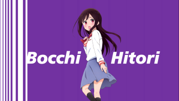 Anime Hitori Bocchi's ○○ Lifestyle HD Wallpaper by 天川ダイソッ