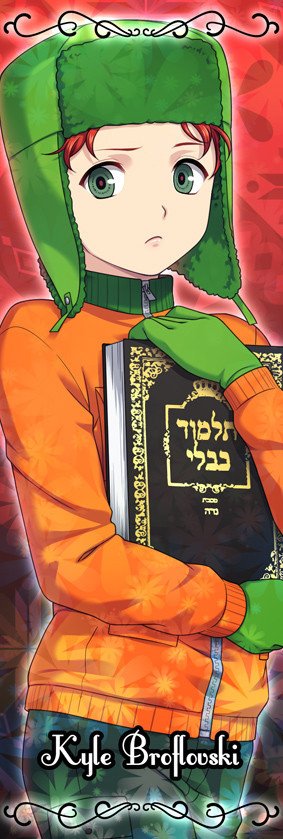 book hat Kyle Broflovski TV Show South Park Image