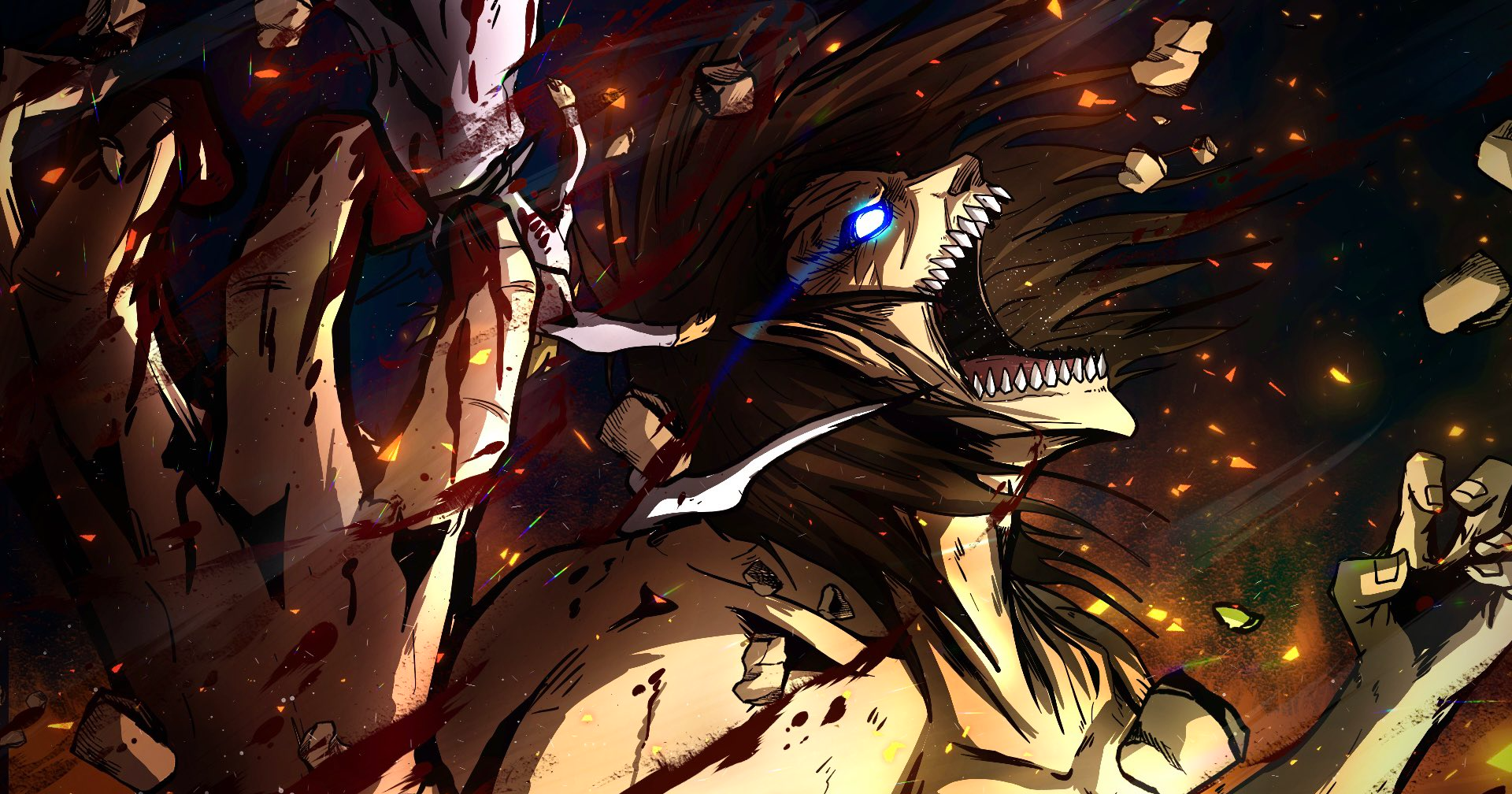 Eren Yeager Anime Attack on Titan Image