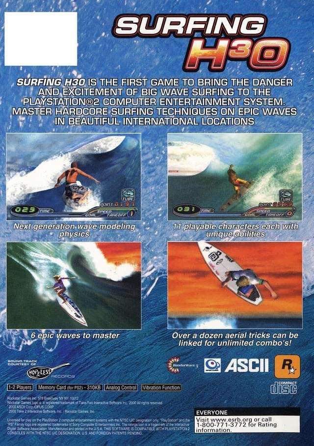 video game Surfing H3O Image