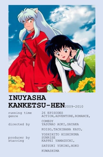 InuYasha: Kanketsu-hen (2009) movie cover