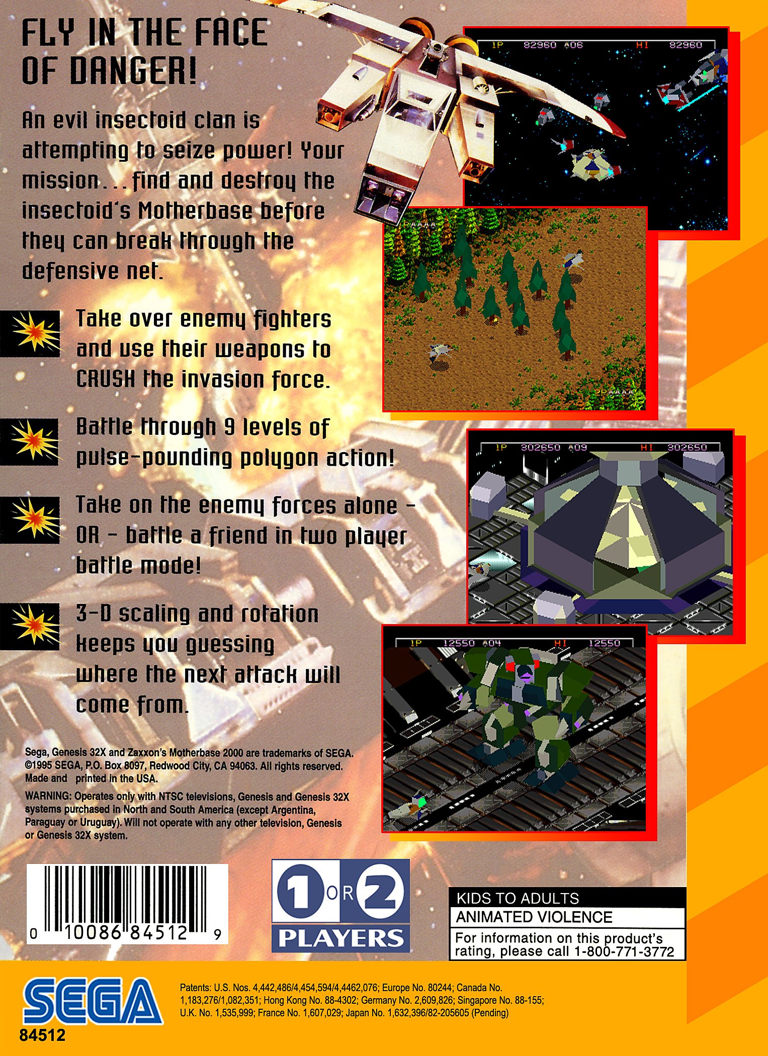 video game Zaxxon's Motherbase 2000 Image