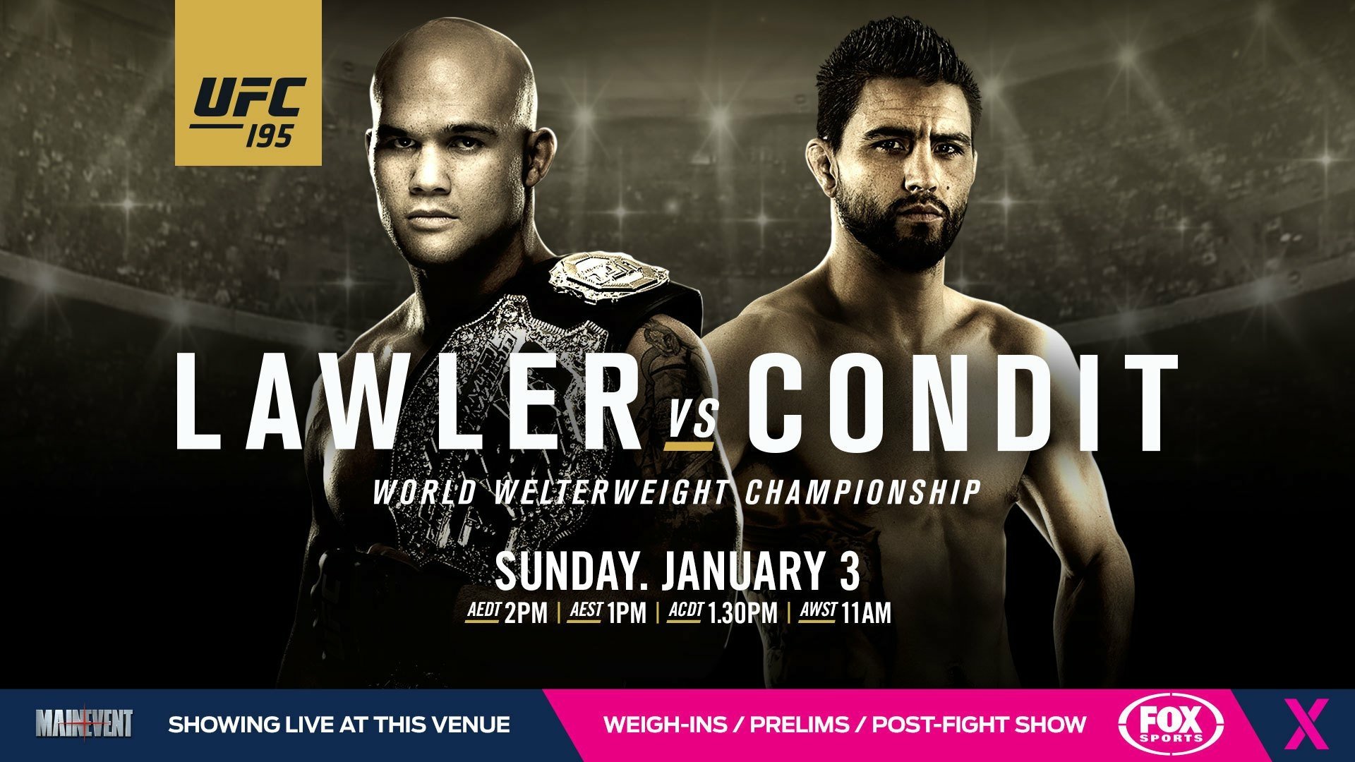 movie UFC 195: Lawler vs. Condit Image