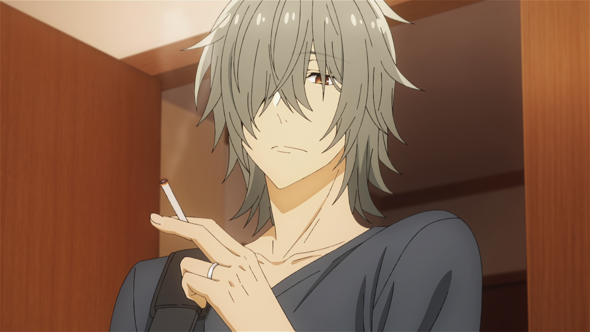 grey hair Kyousuke Hori Anime Hori-san To Miyamura-kun Image