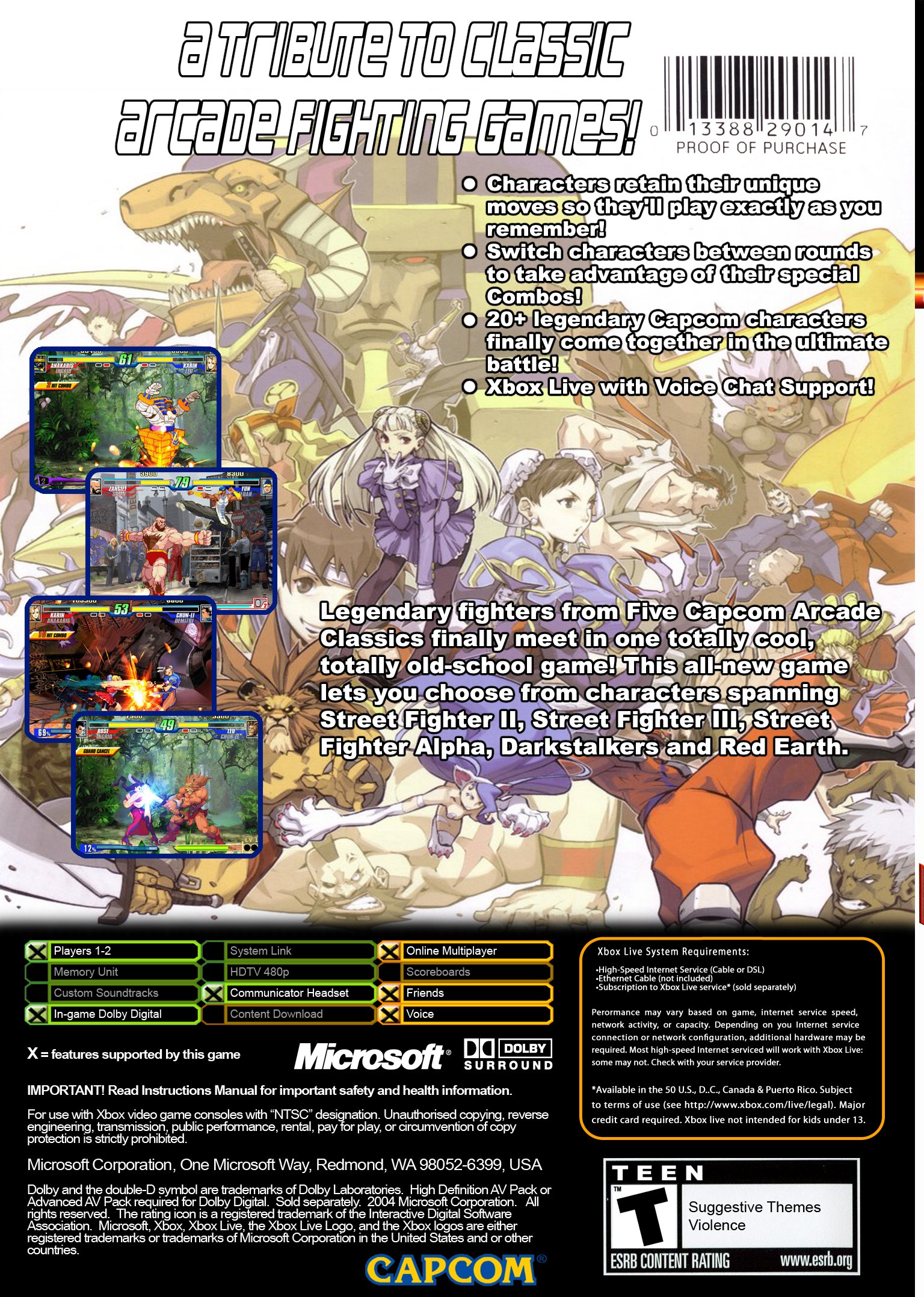 video game Capcom Fighting Evolution Image