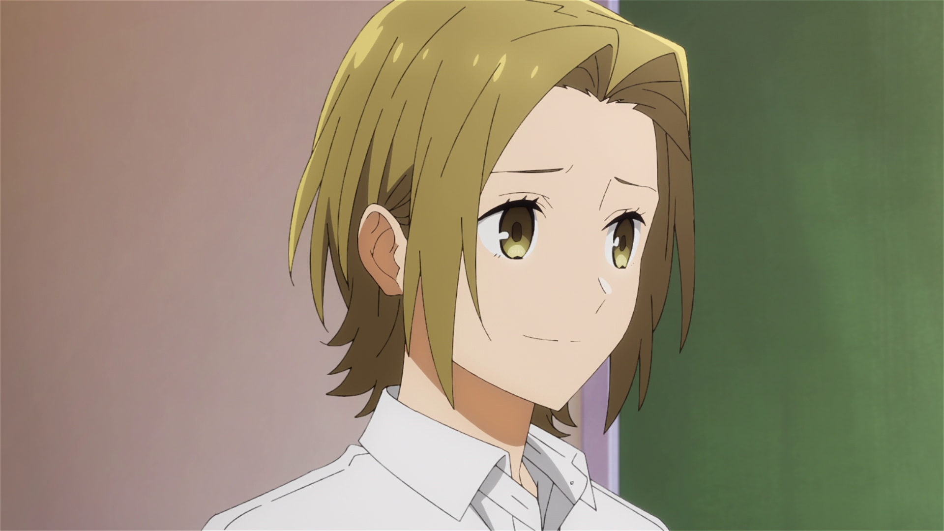 Yoshikawa Yuki blonde Anime Hori-san To Miyamura-kun Image