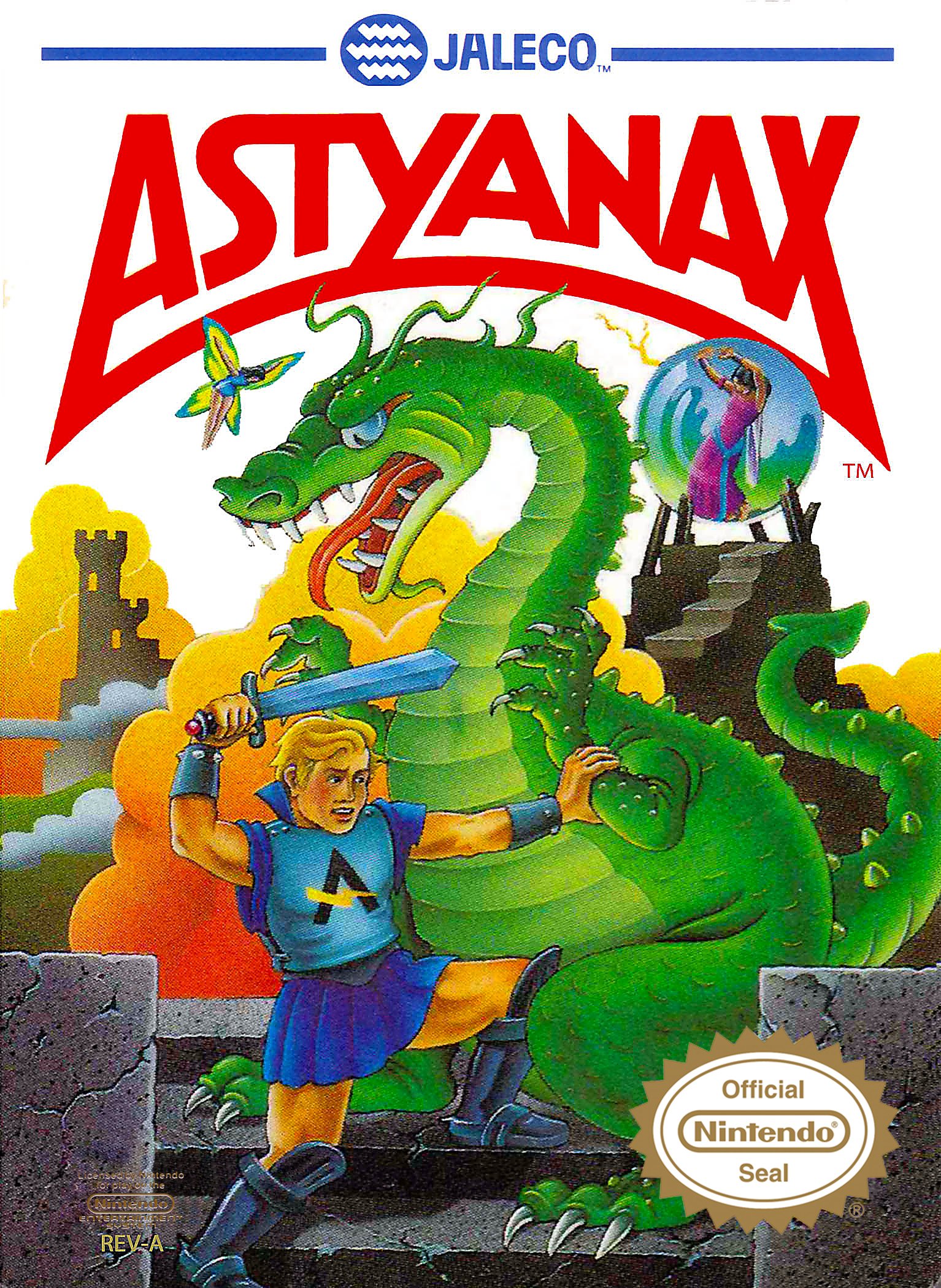 video game Astyanax Image