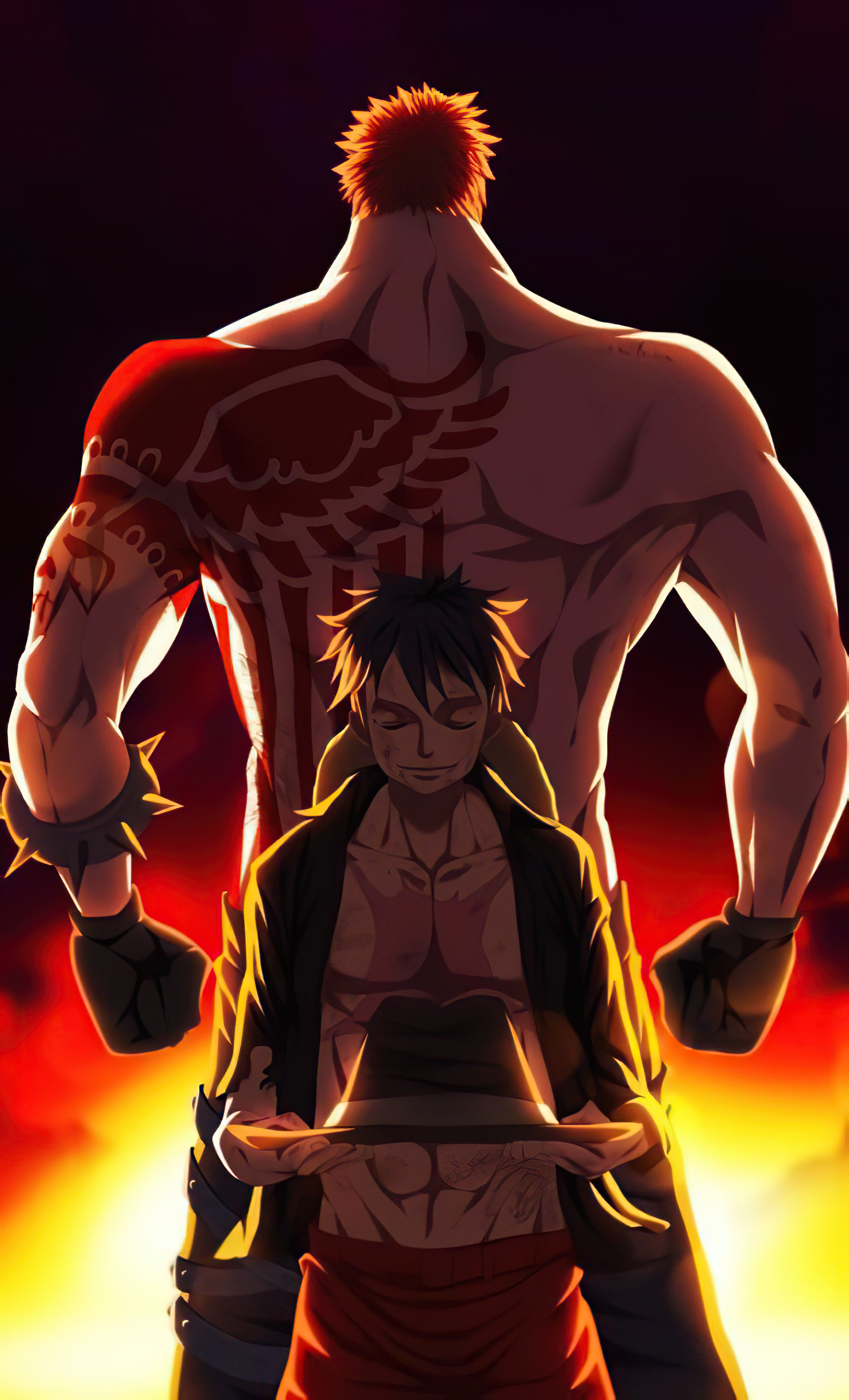 Charlotte Katakuri & Monkey D. Luffy