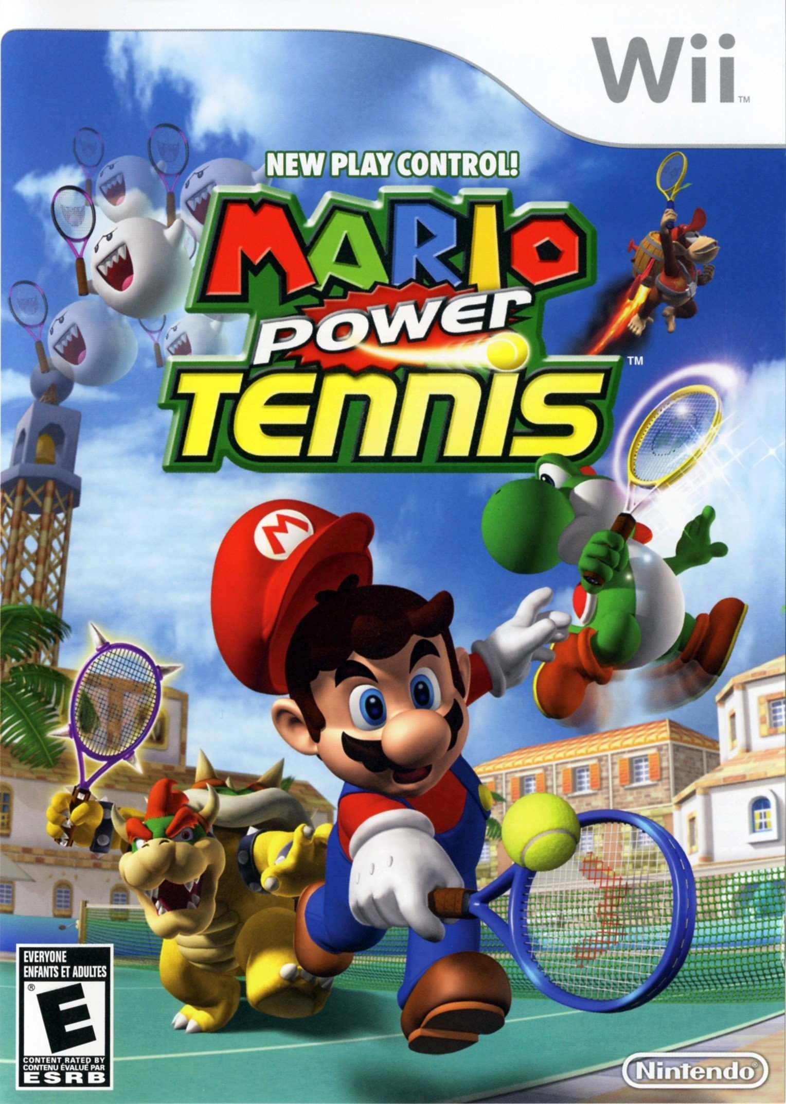 video game Mario Power Tennis Image