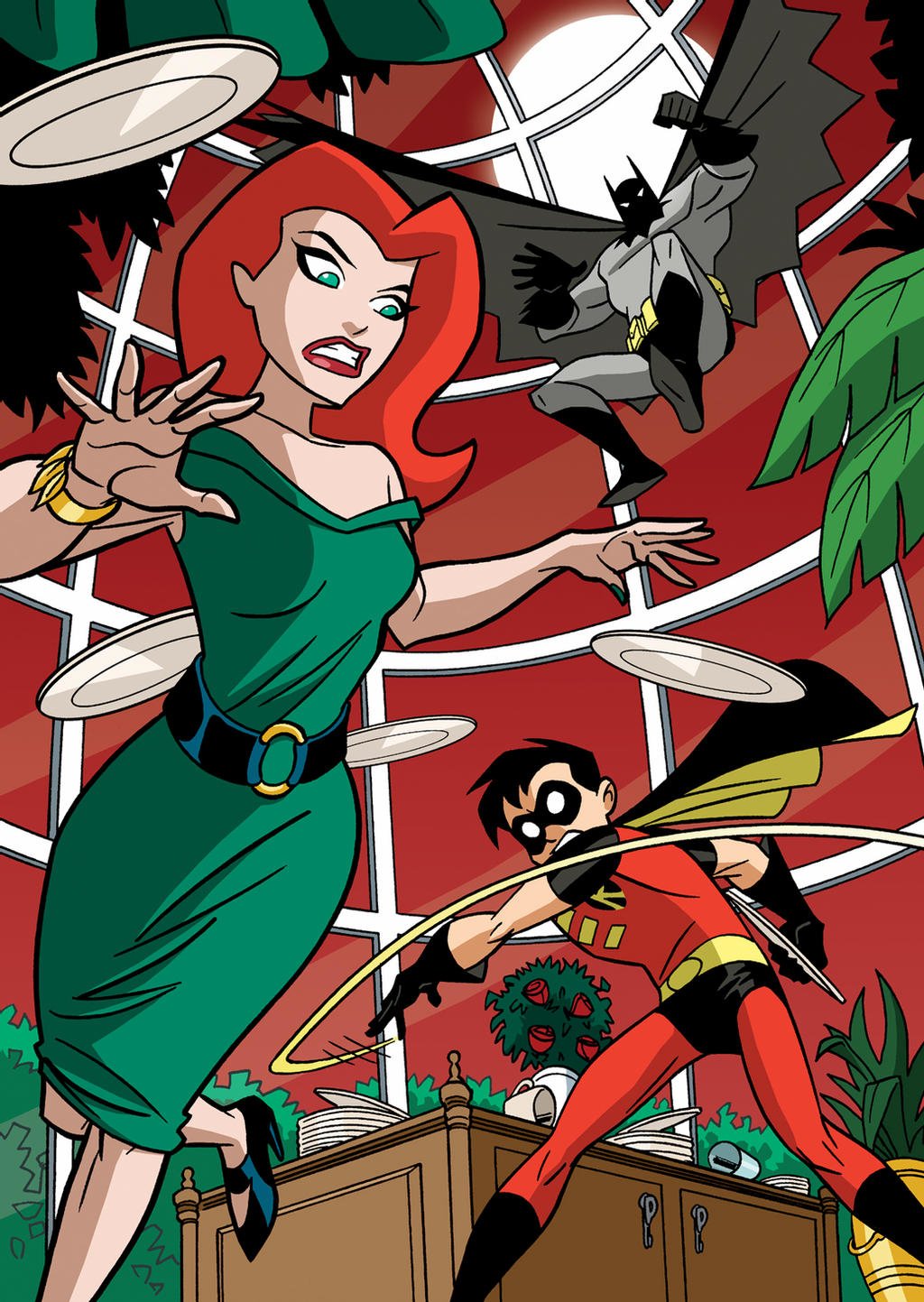 Tim Drake Poison Ivy Batman Robin (DC Comics) Comic Batman & Robin Adventures Image