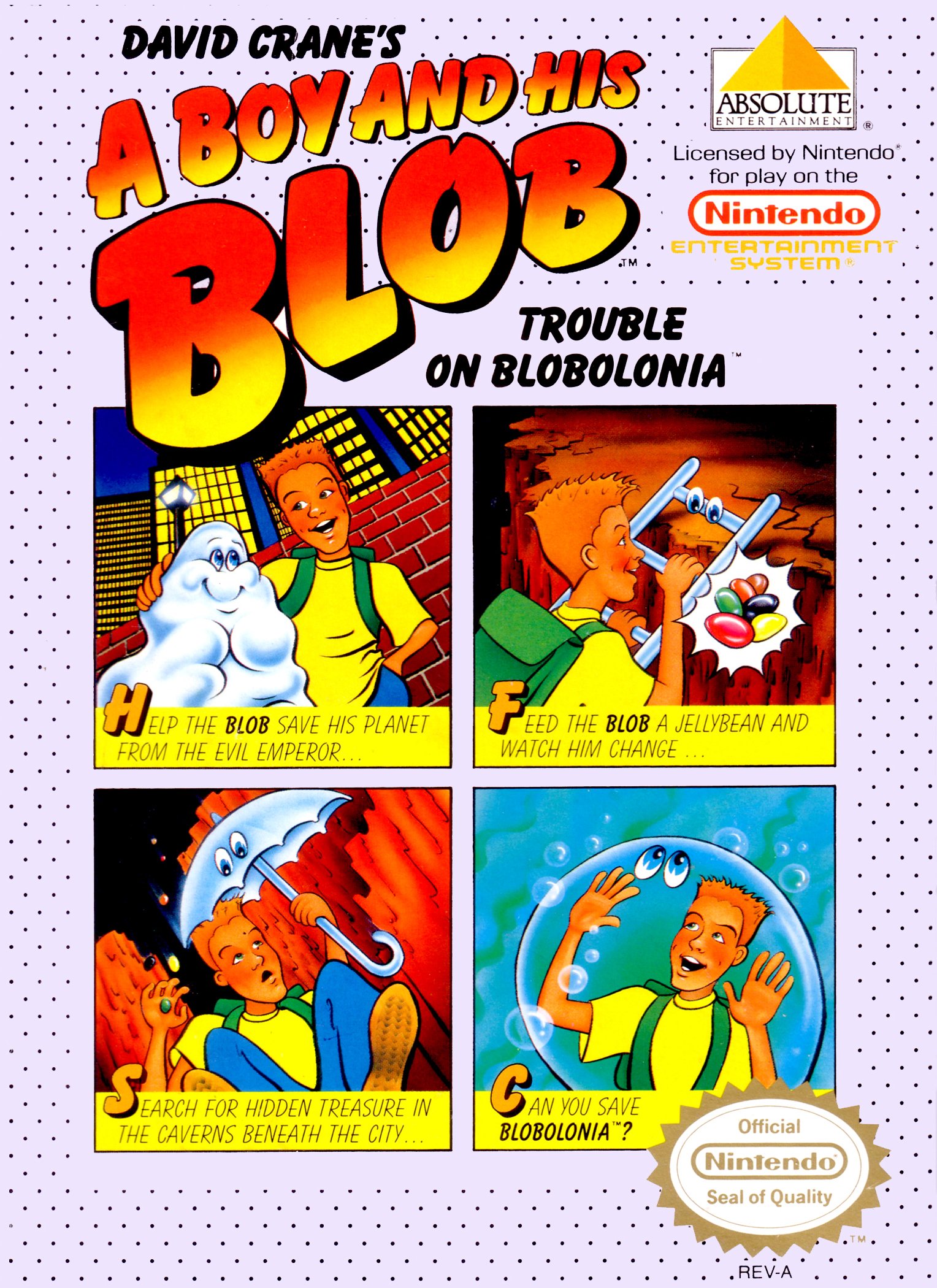 video game A Boy and His Blob: Trouble on Blobolonia Image