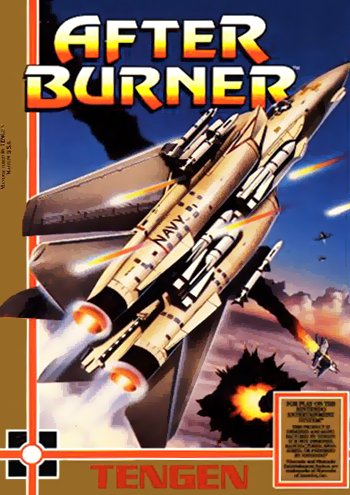 video game After Burner (Tengen) Image
