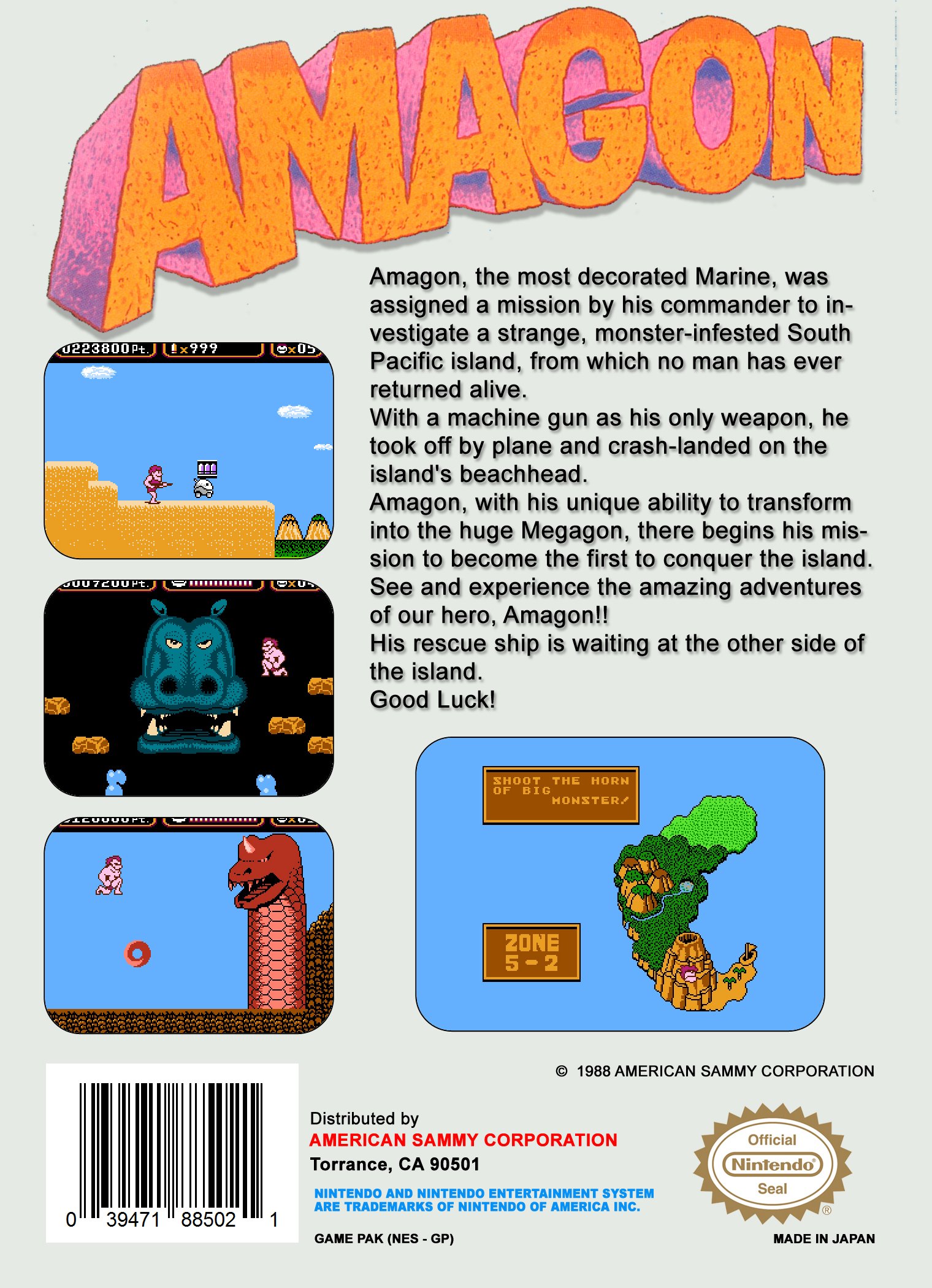 video game Amagon Image