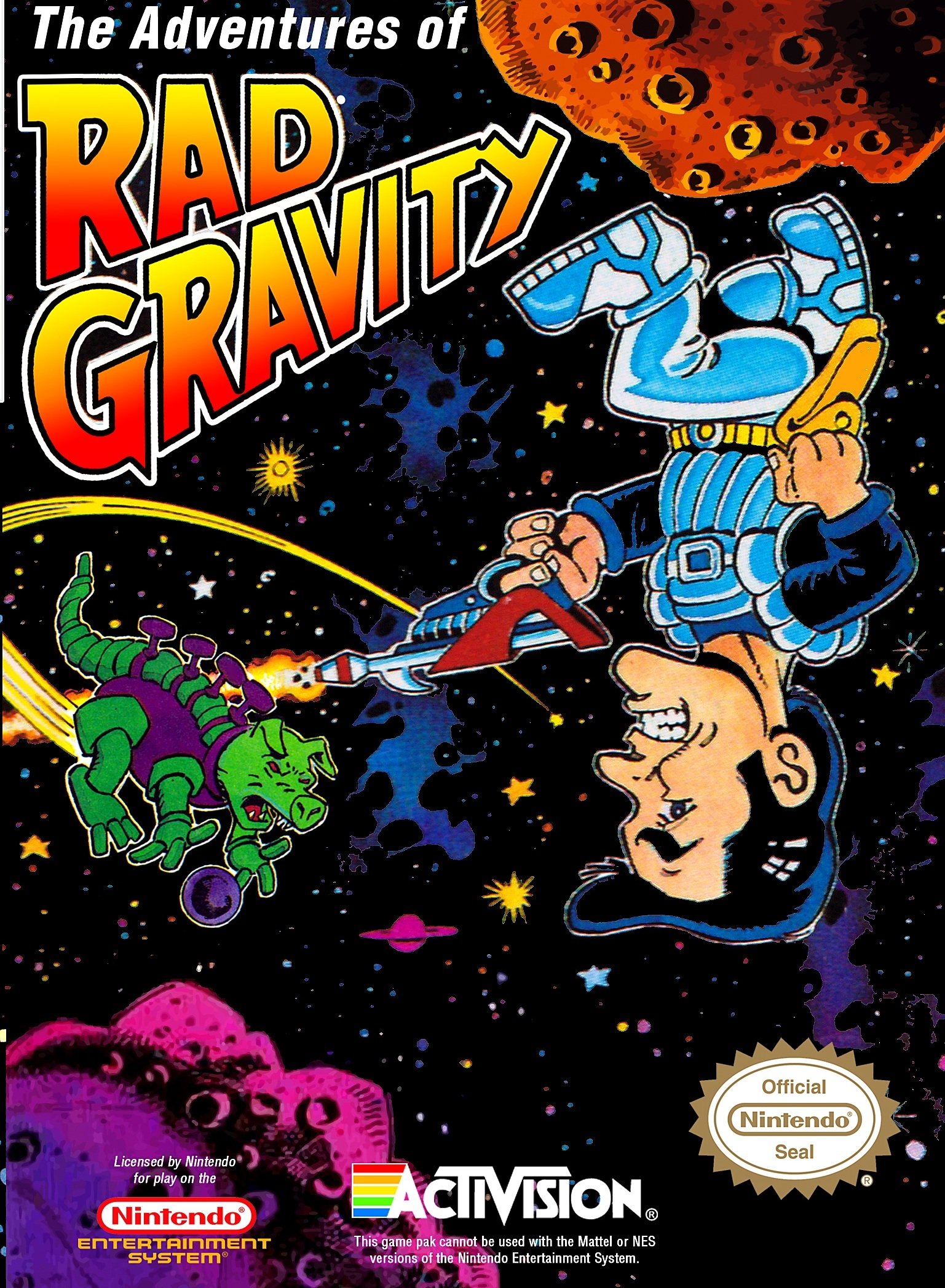 video game The Adventures of Rad Gravity Image