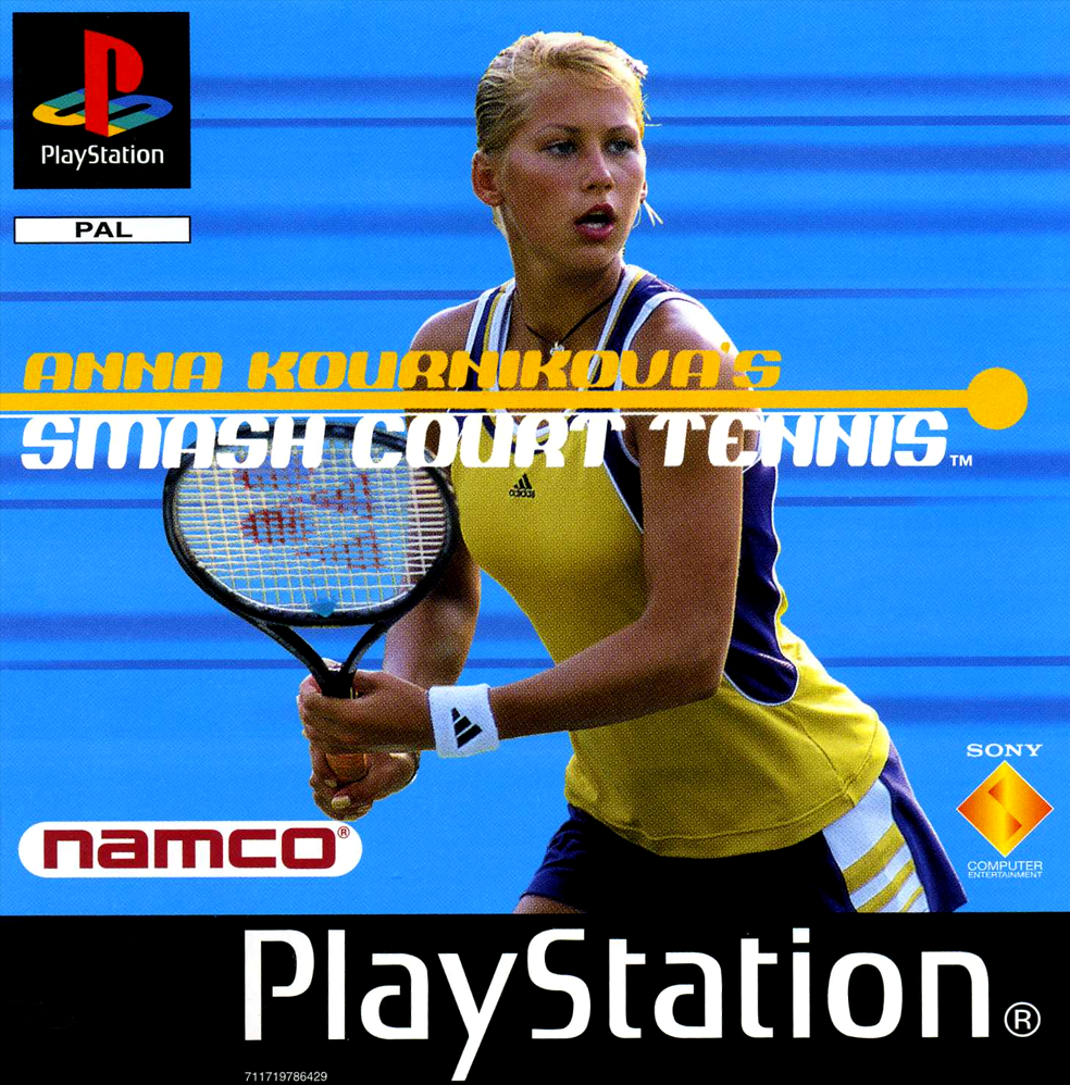 Anna Kournikova's Smash Court Tennis Picture