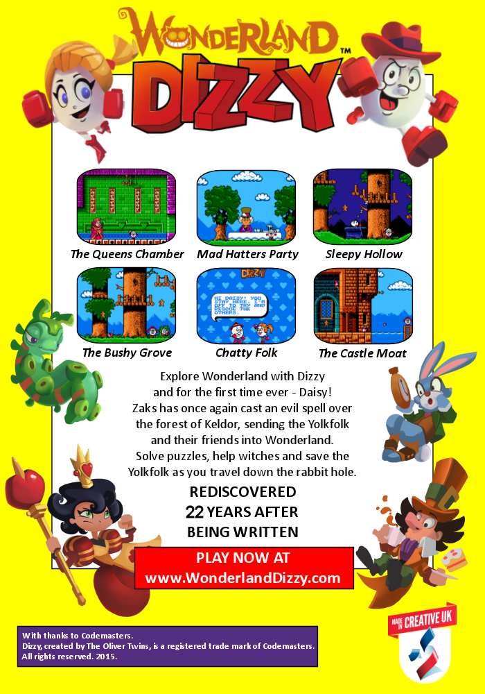 video game Wonderland Dizzy Image
