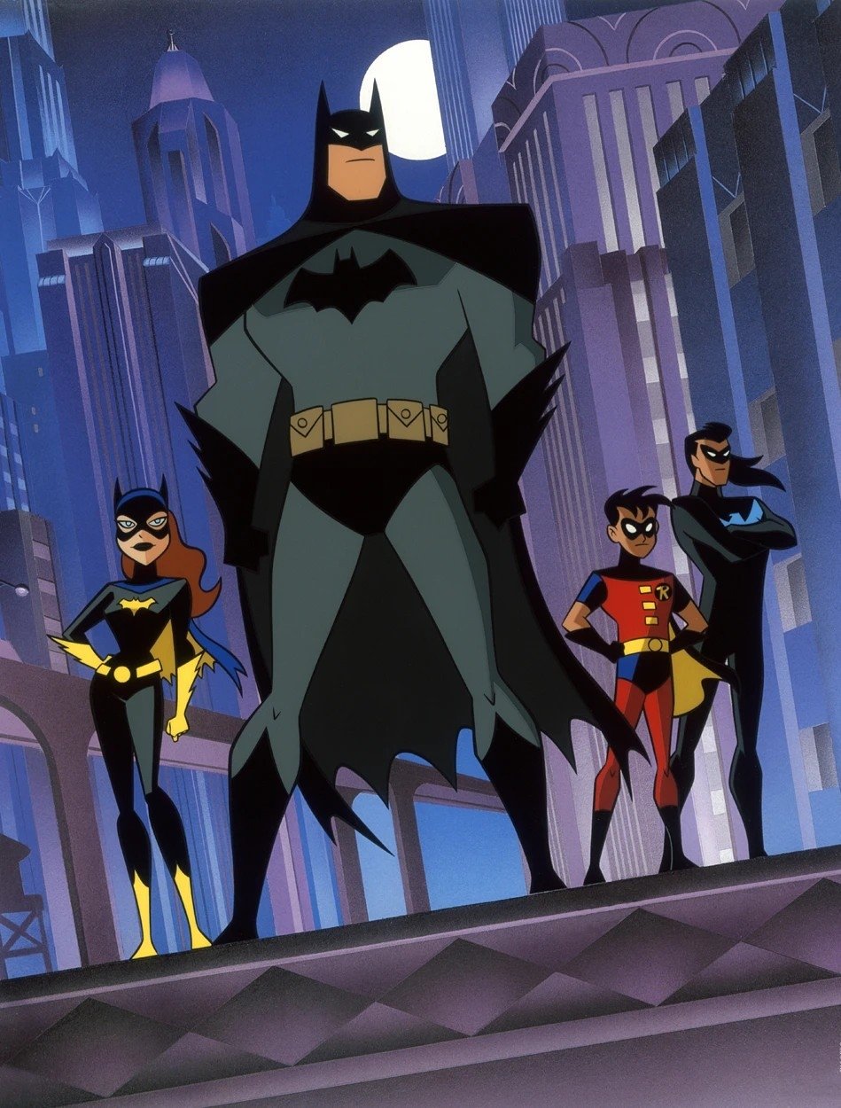 Barbara Gordon Tim Drake Dick Grayson Nightwing Robin (DC Comics) Batgirl Batman TV Show The New Batman Adventures Image