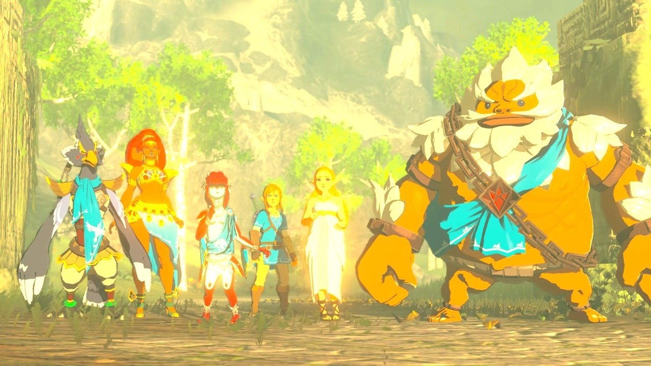 All Zelda Champions in One Photo Image - ID: 422310 - Image Abyss