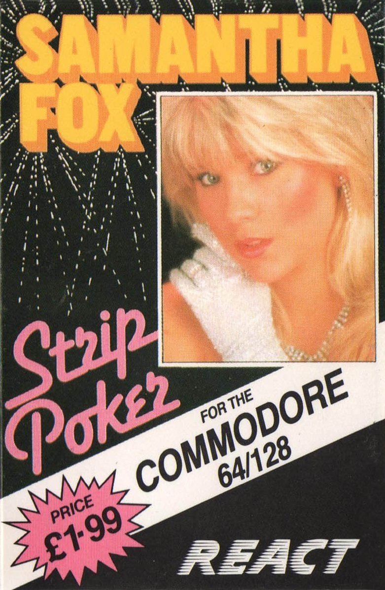 video game Samantha Fox Strip Poker Image