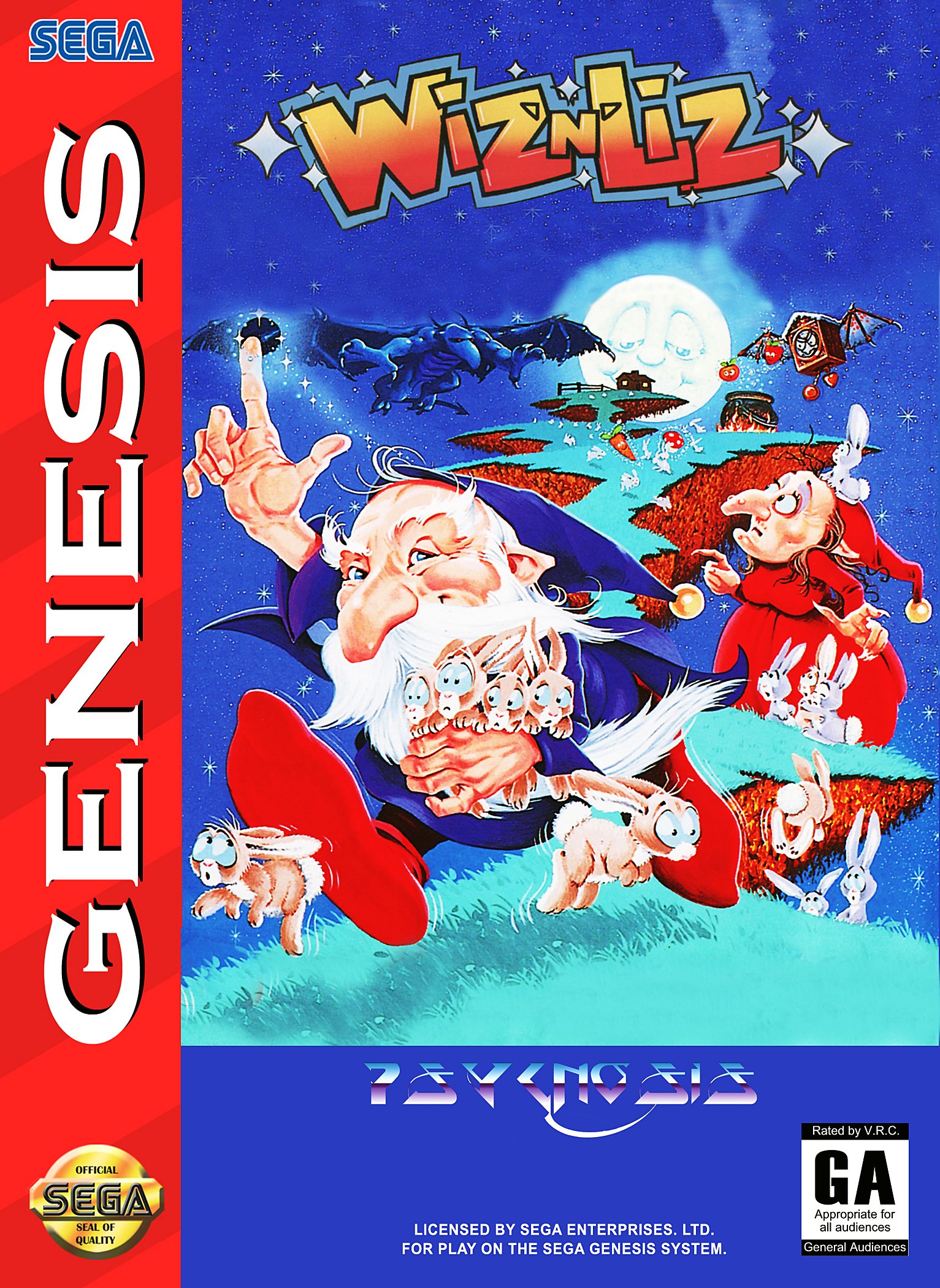 video game Wiz 'n' Liz Image
