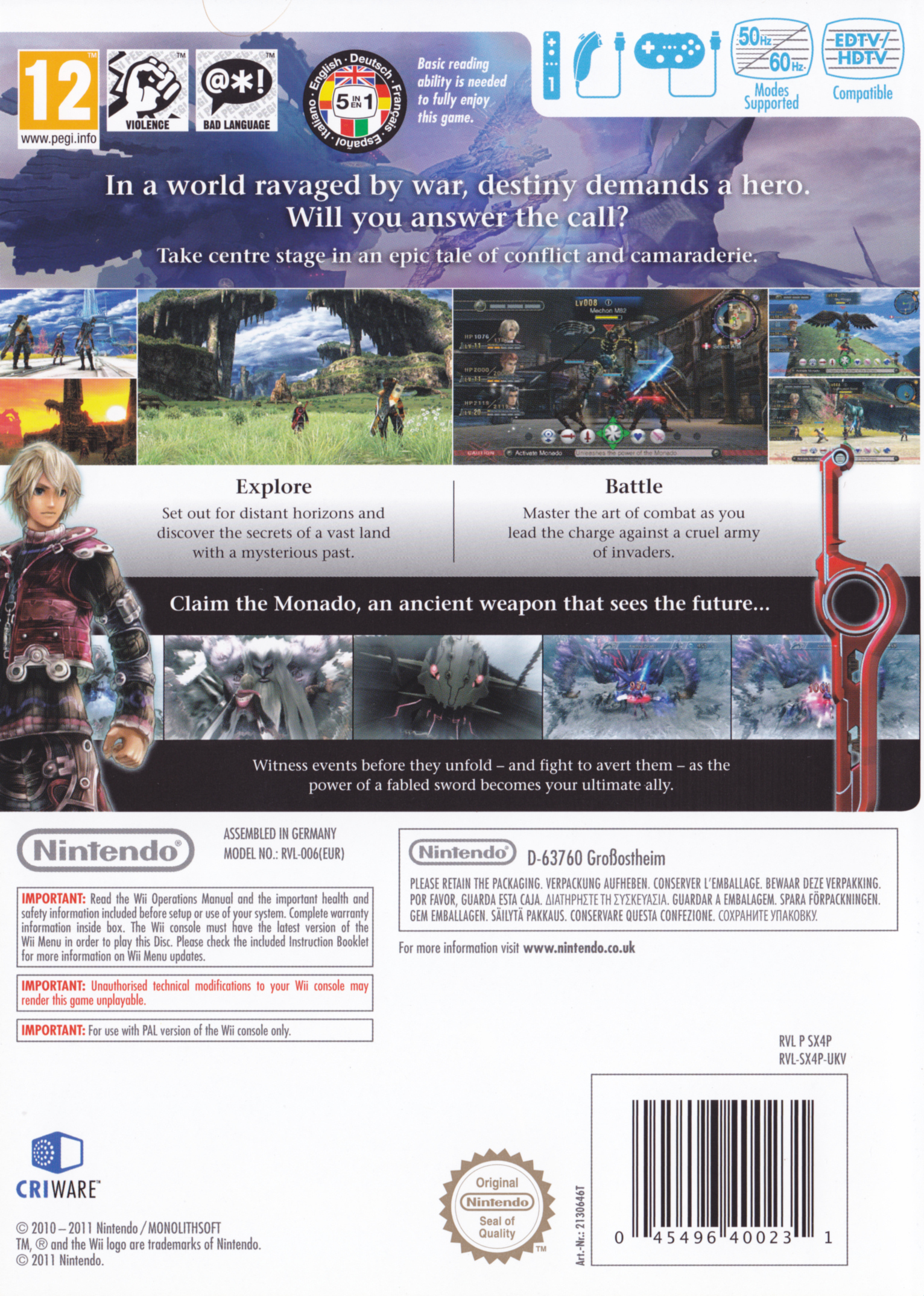 Xenoblade Chronicles Picture