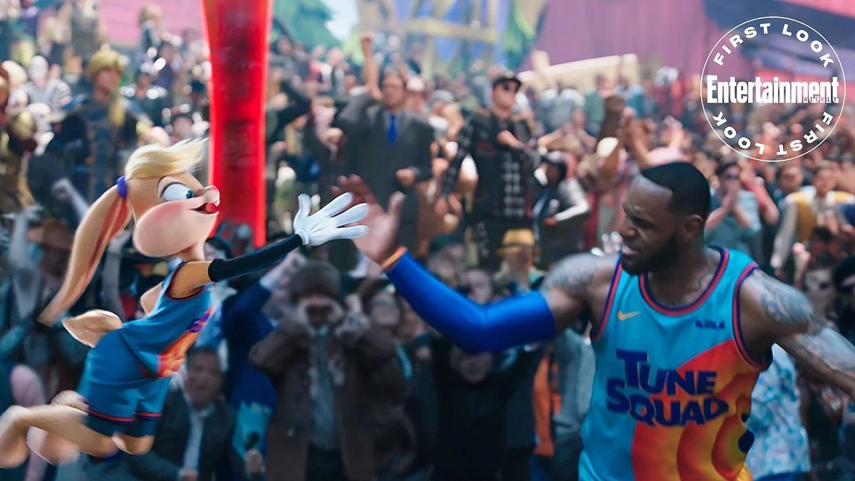 LeBron James Lola Bunny Space Jam: A New Legacy movie Space Jam 2 Image