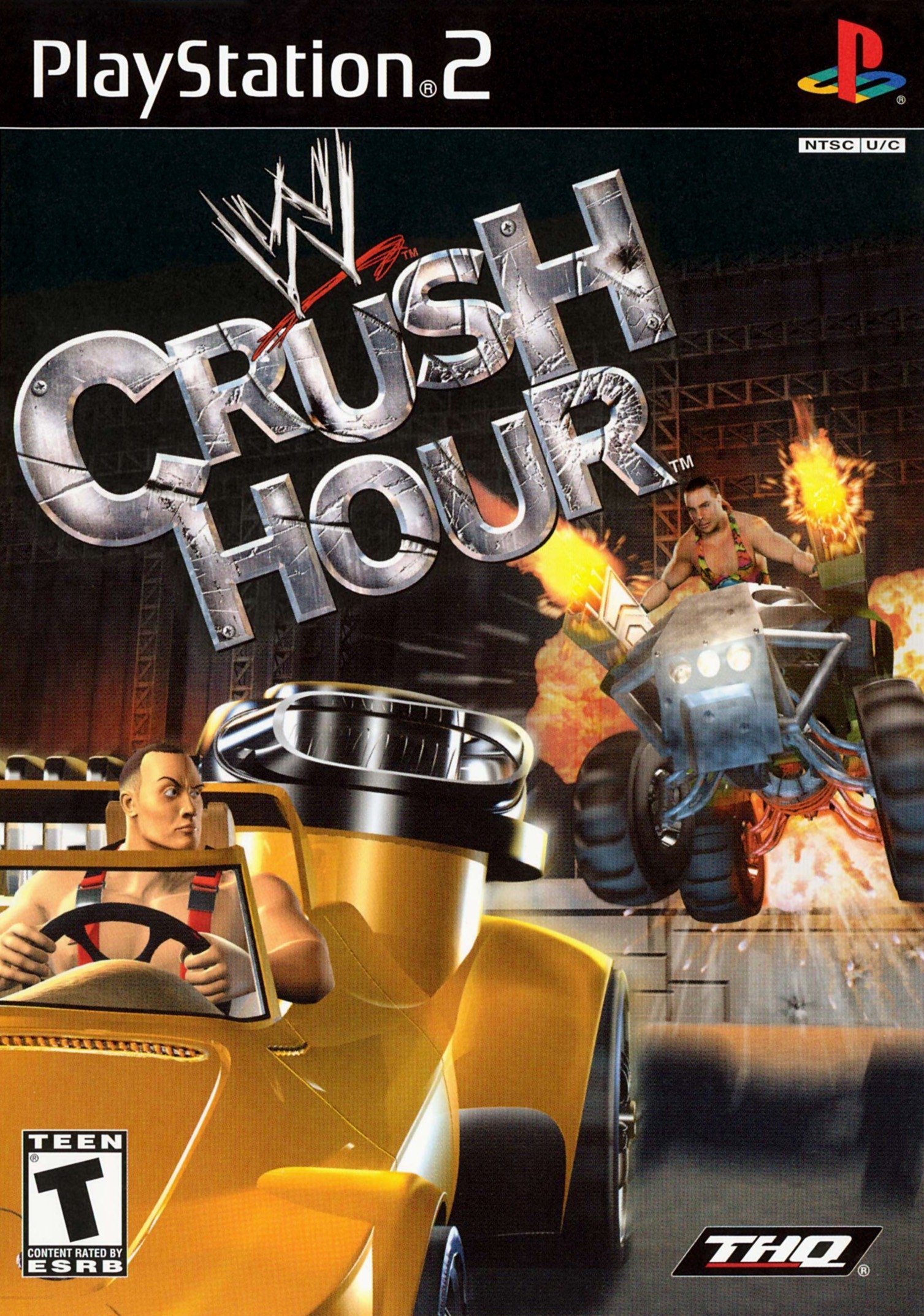 video game WWE Crush Hour Image
