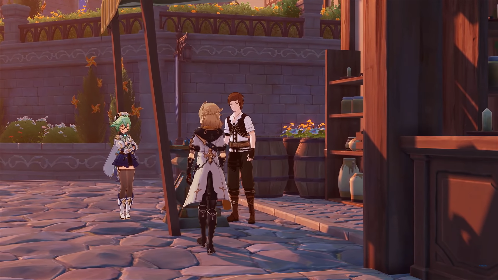  Albedo and Sucrose of Genshin Impact