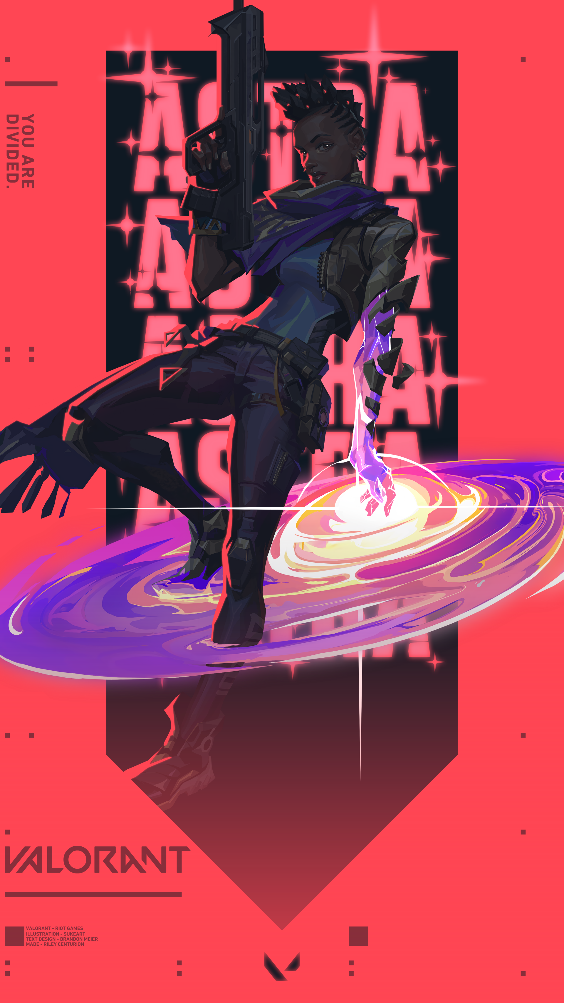  Valorant Astra Phone Wallpaper Ultra HD 4k