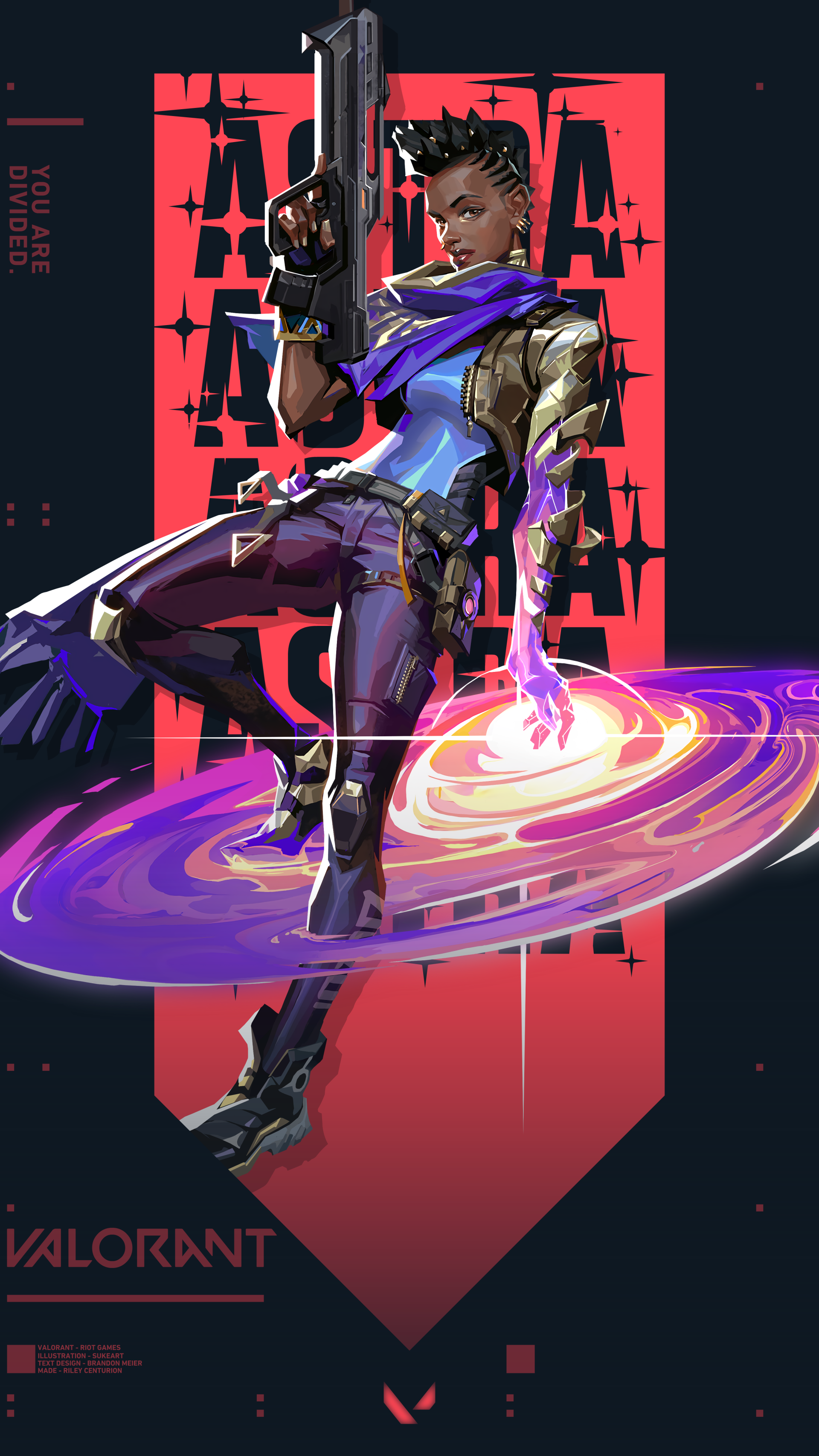  Valorant Astra Phone Wallpaper Ultra HD 4k