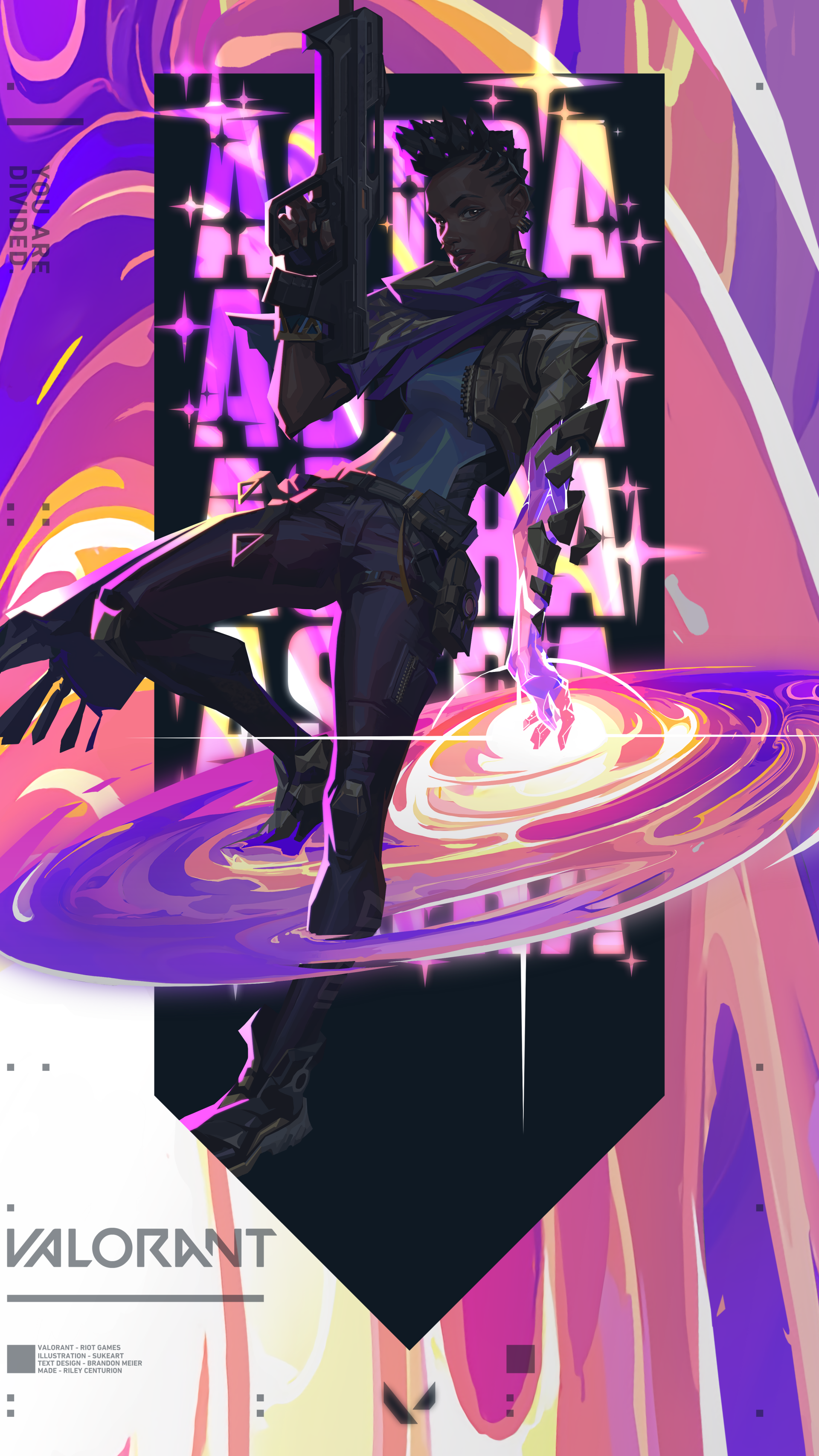  Valorant Astra Phone Wallpaper Ultra HD 4k