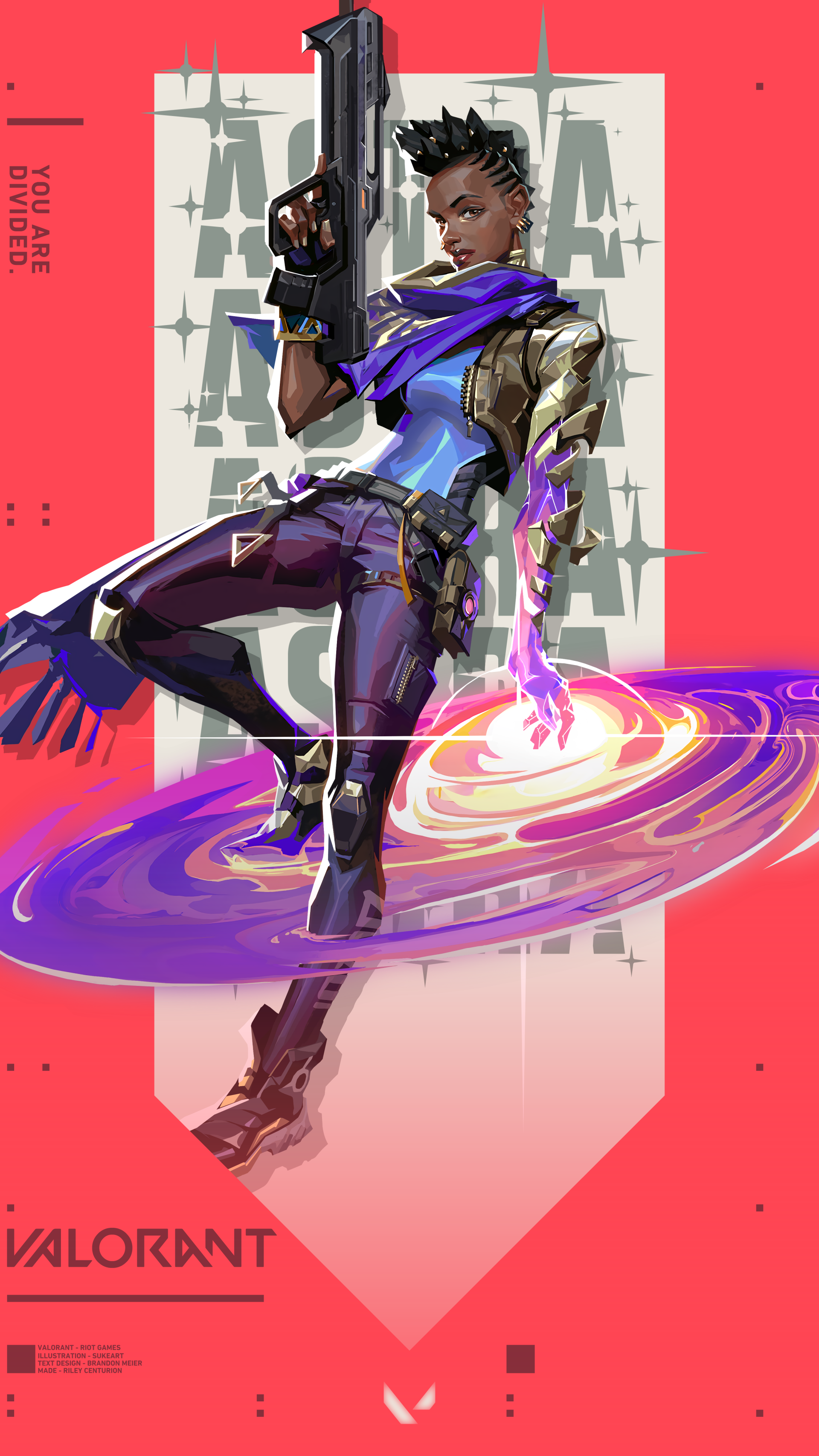  Valorant Astra Phone Wallpaper Ultra HD 4k