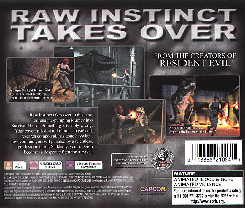 video game Dino Crisis Image