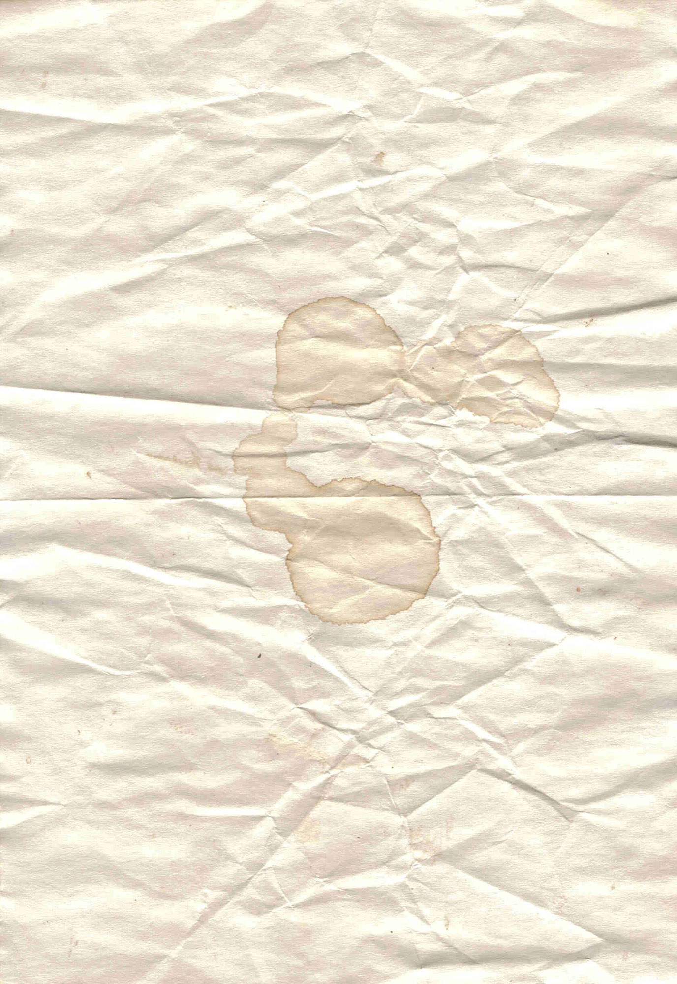 Old Paper, Now in A3 Size with Complimentary Coffee Stain by Lasse Korsgaard