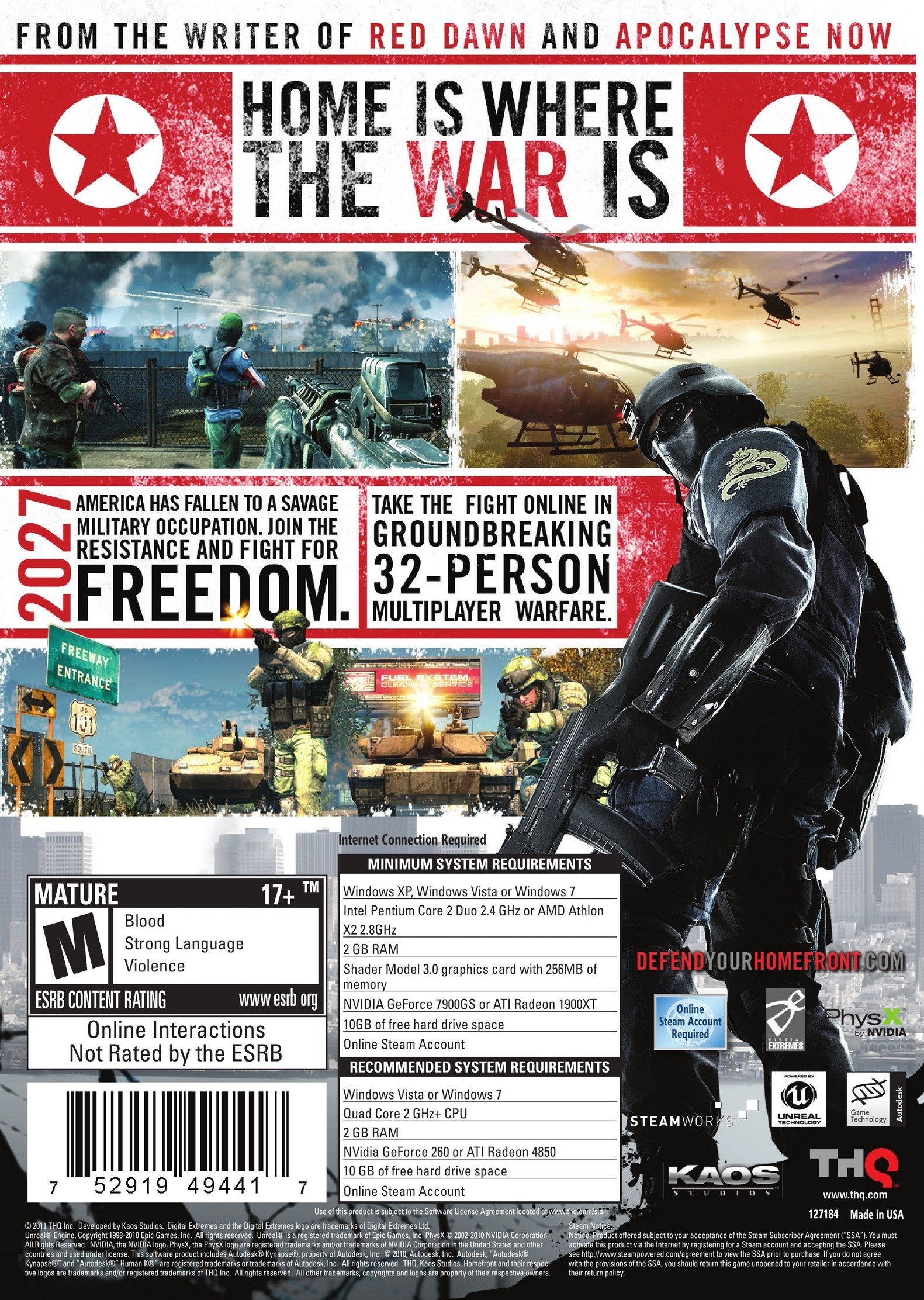 video game Homefront Image