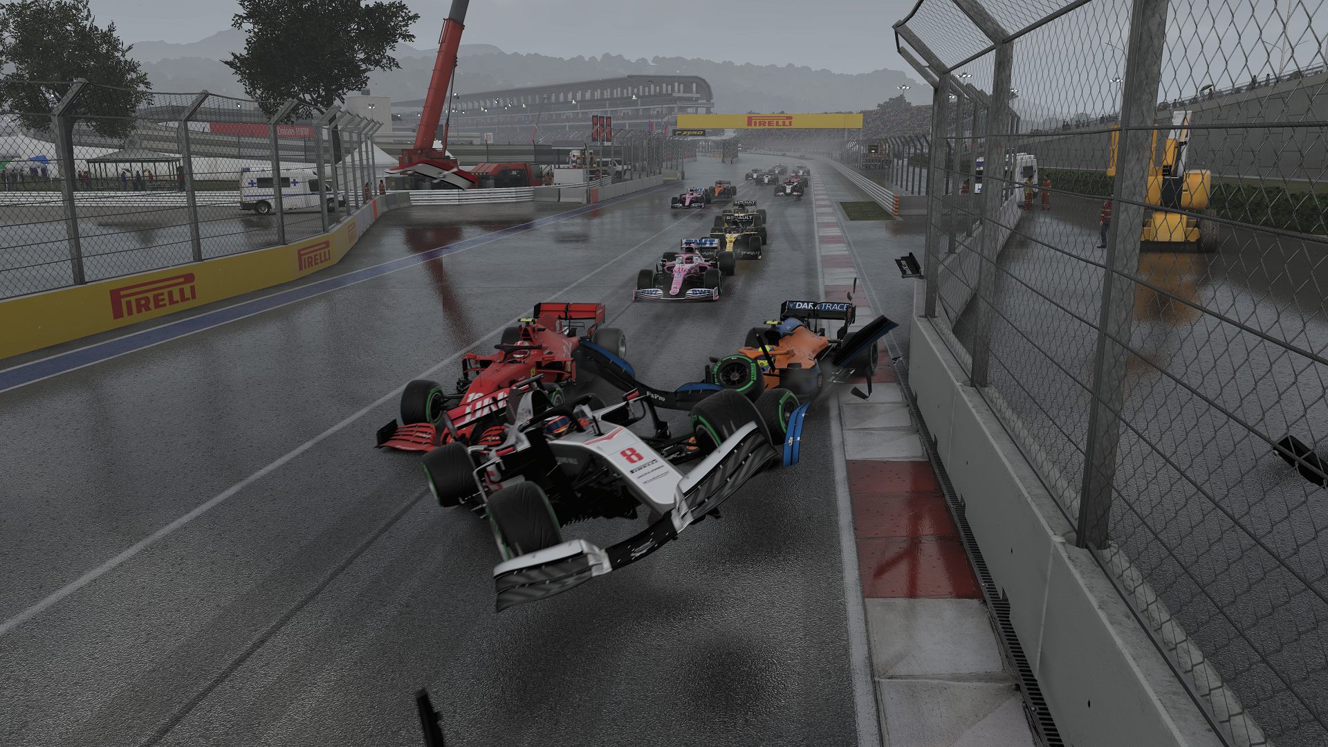  F1 2020 Video Game Crash
