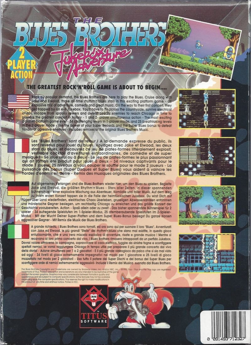 video game The Blues Brothers II: Jukebox Adventure Image