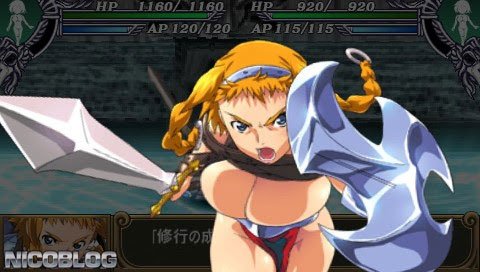 video game Queen's Blade: Spiral Chaos Image