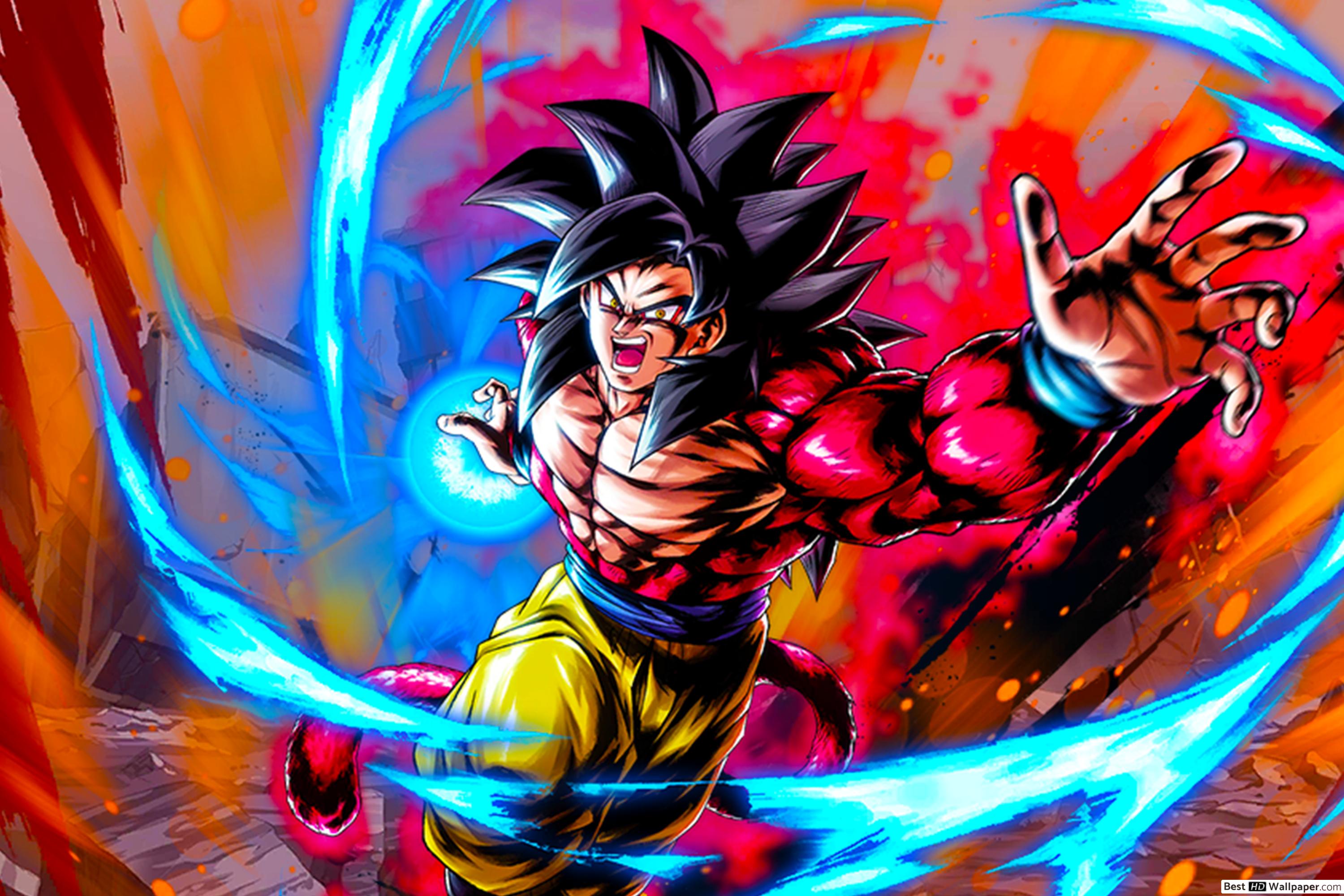 Super saiyan 5, dbgt, dragon ball, goku, HD wallpaper