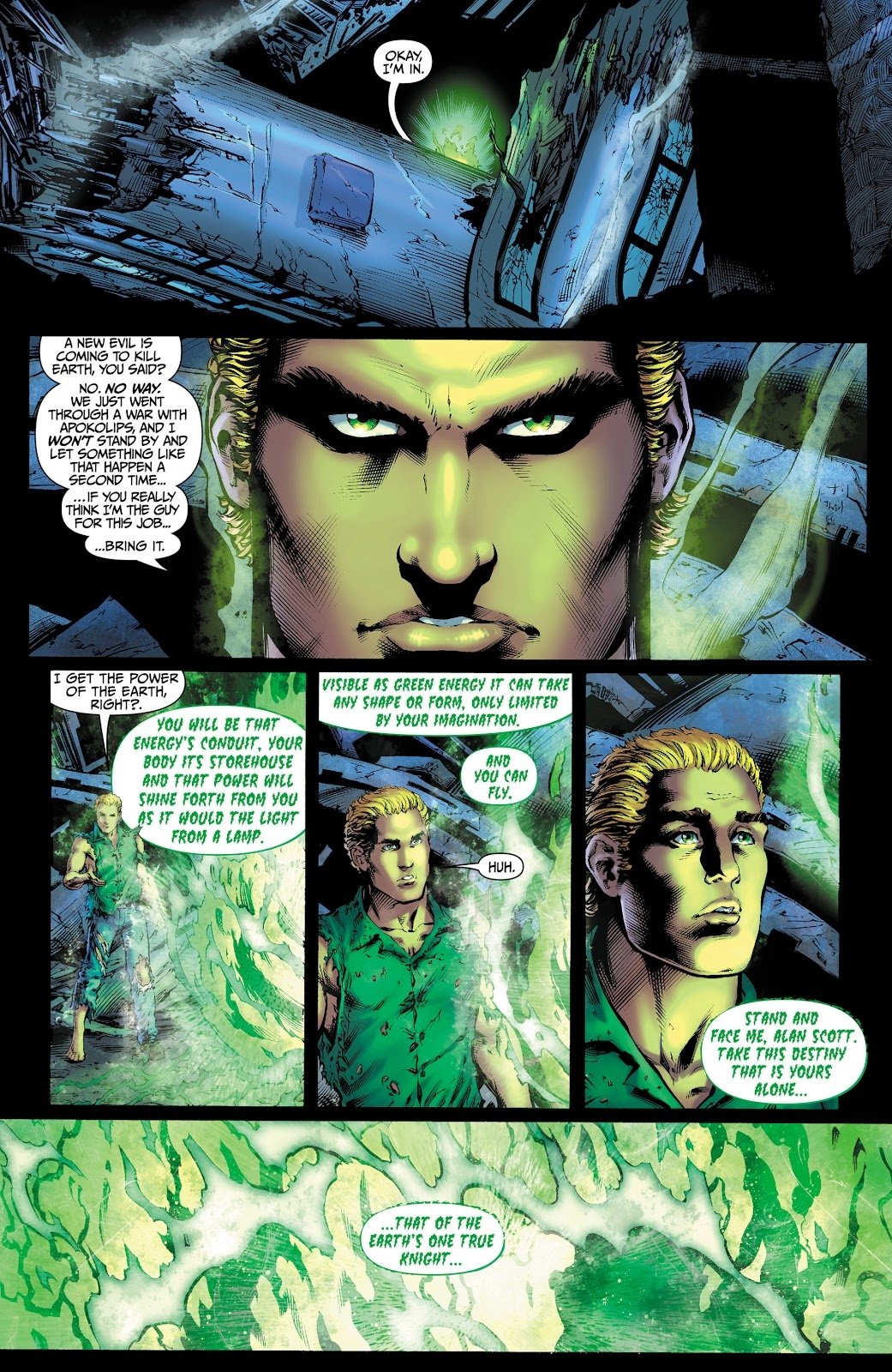 Earth-2 (DC Comics) Alan Scott (DC Comics) Comic earth 2 Image