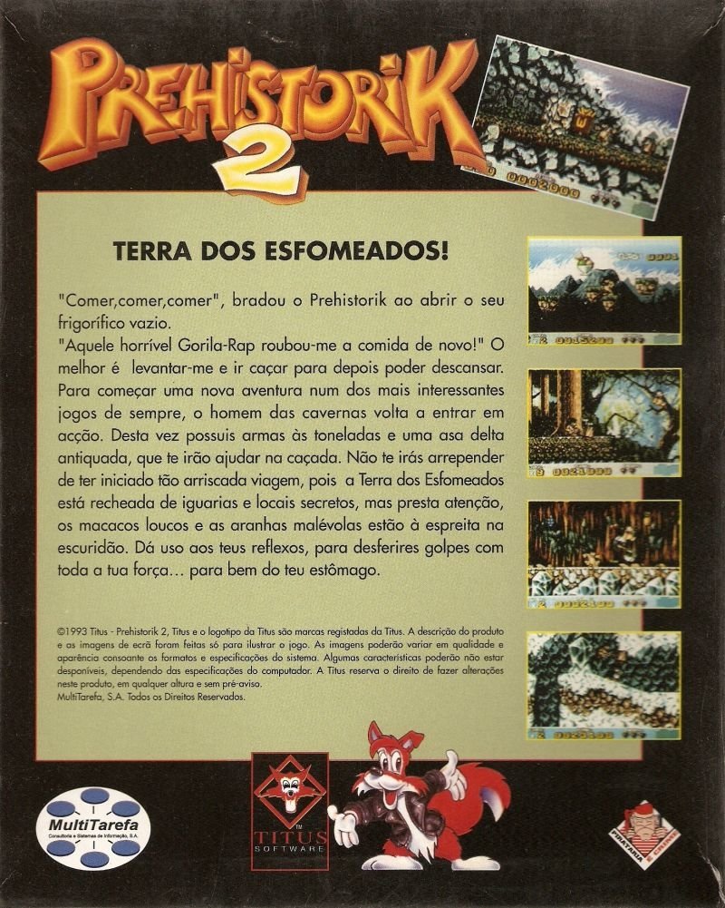 video game Prehistorik 2 Image